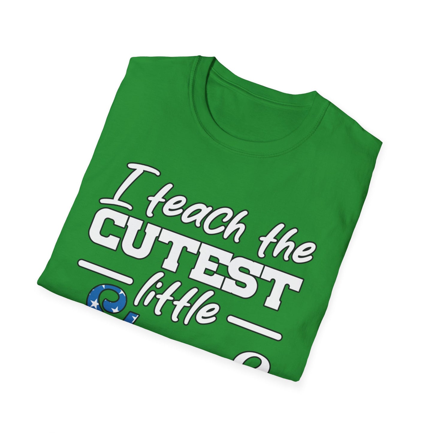 I Teach The Cutest Little Stars & Stripes - Unisex Short Sleeve T-Shirt