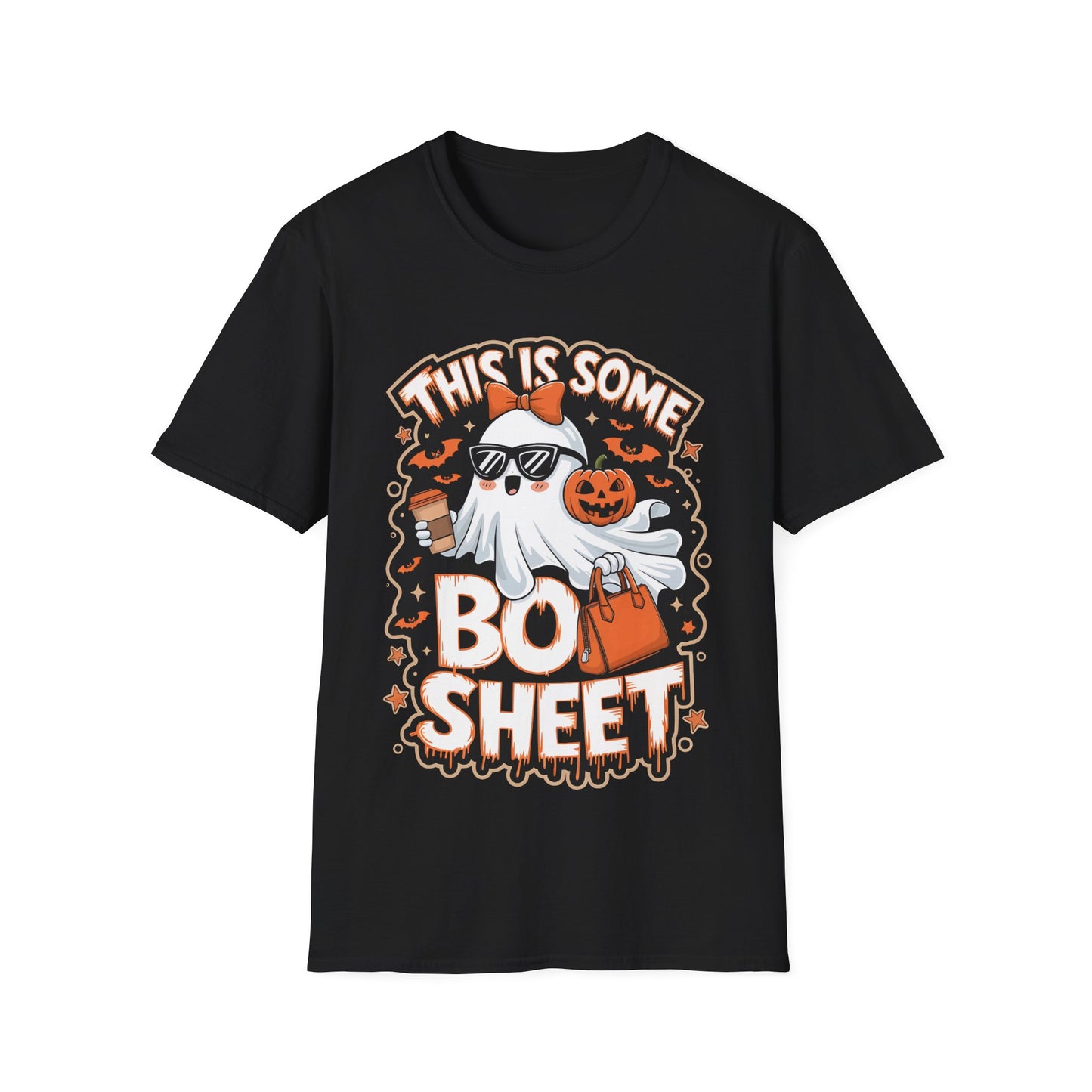 This Is Some Boo Sheet Halloween T-Shirt | Funny Ghost Coffee Tee