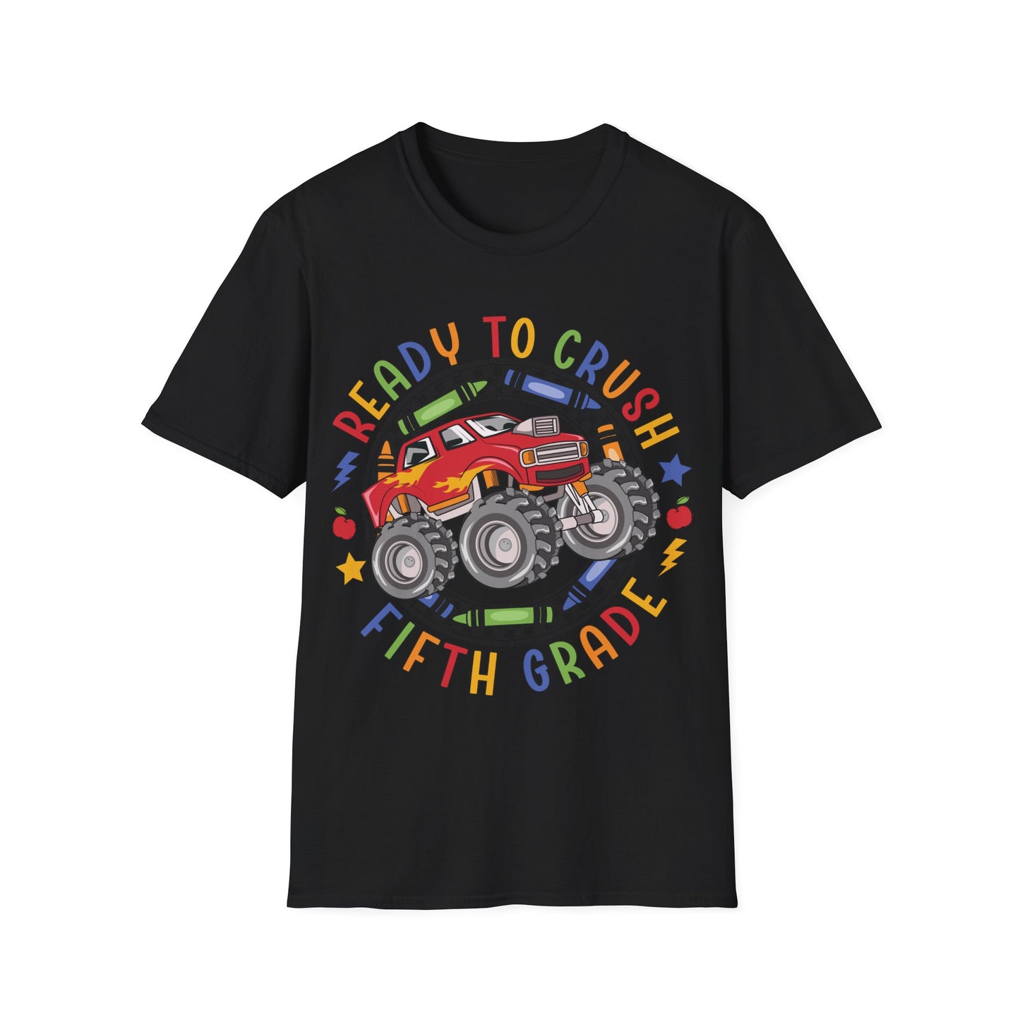 Ready to crush 5th Grade - Teachers Unisex T-Shirt