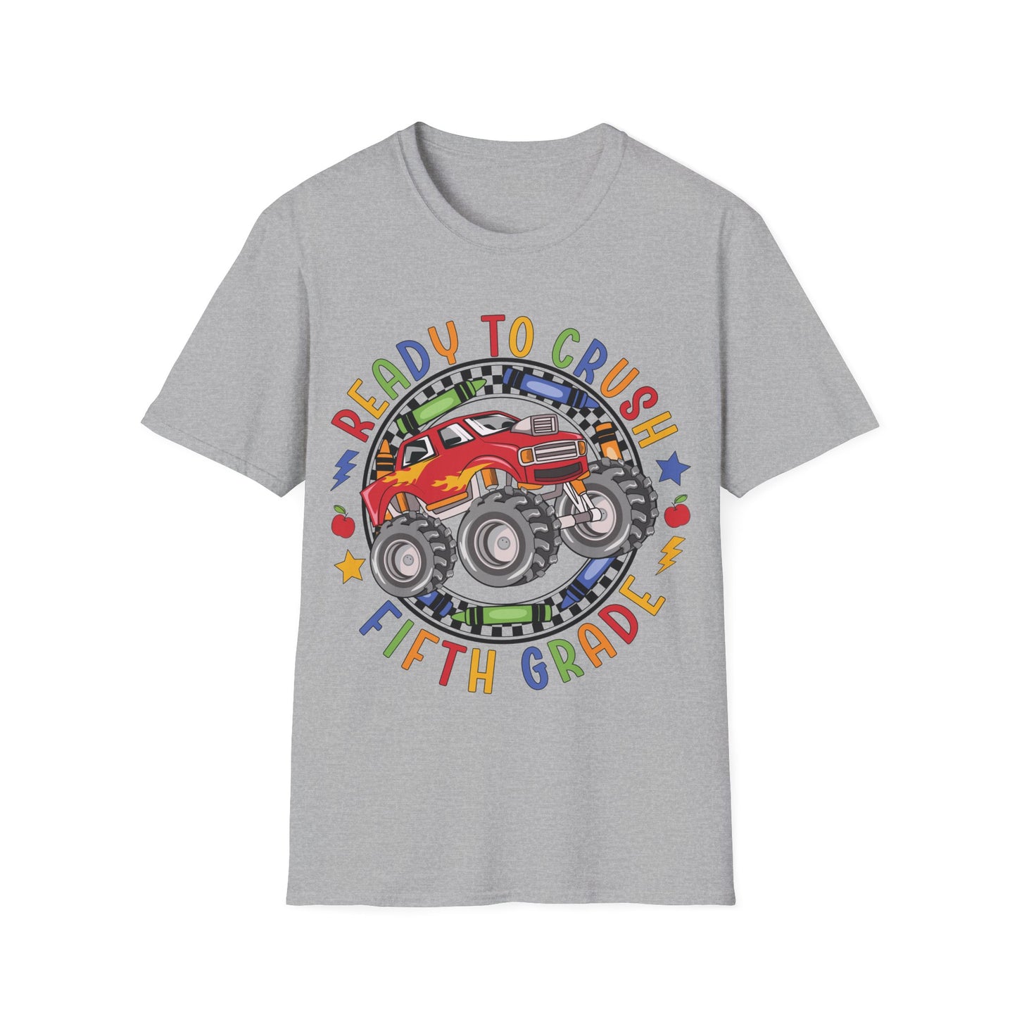 Ready to crush 5th Grade - Teachers Unisex T-Shirt