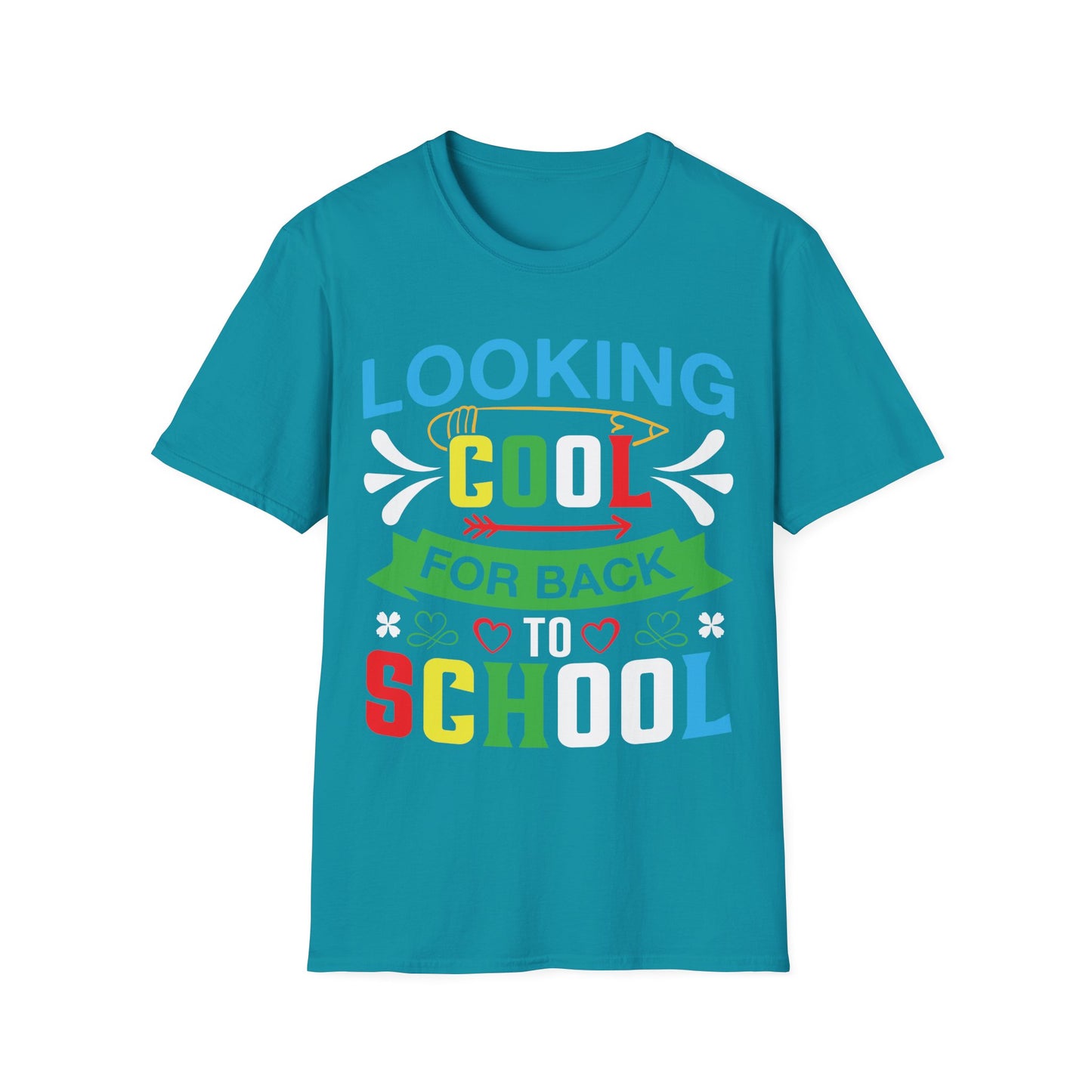 Looking Cool For Back To School Graphic Tee - Back To School T-Shirt