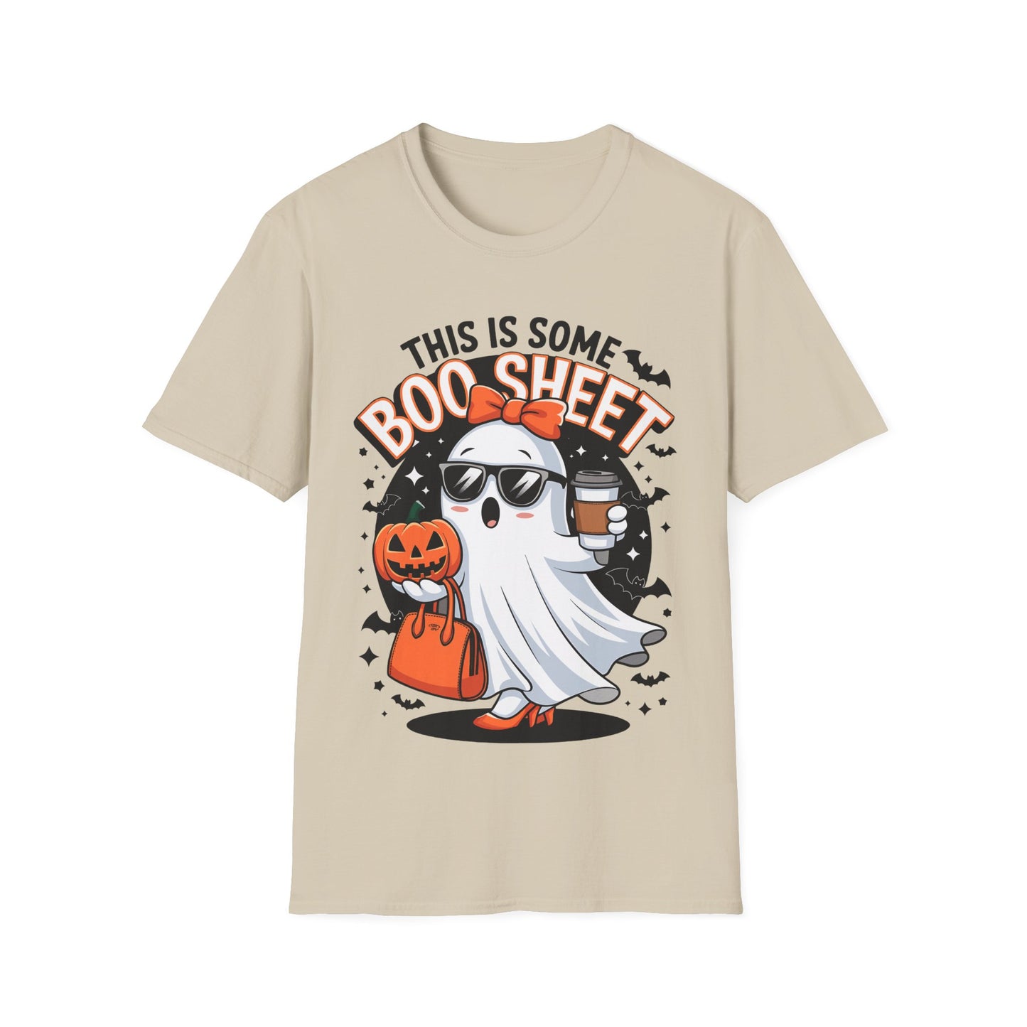 This Is Some Boo Sheet Halloween T-Shirt | Funny Ghost Coffee Tee