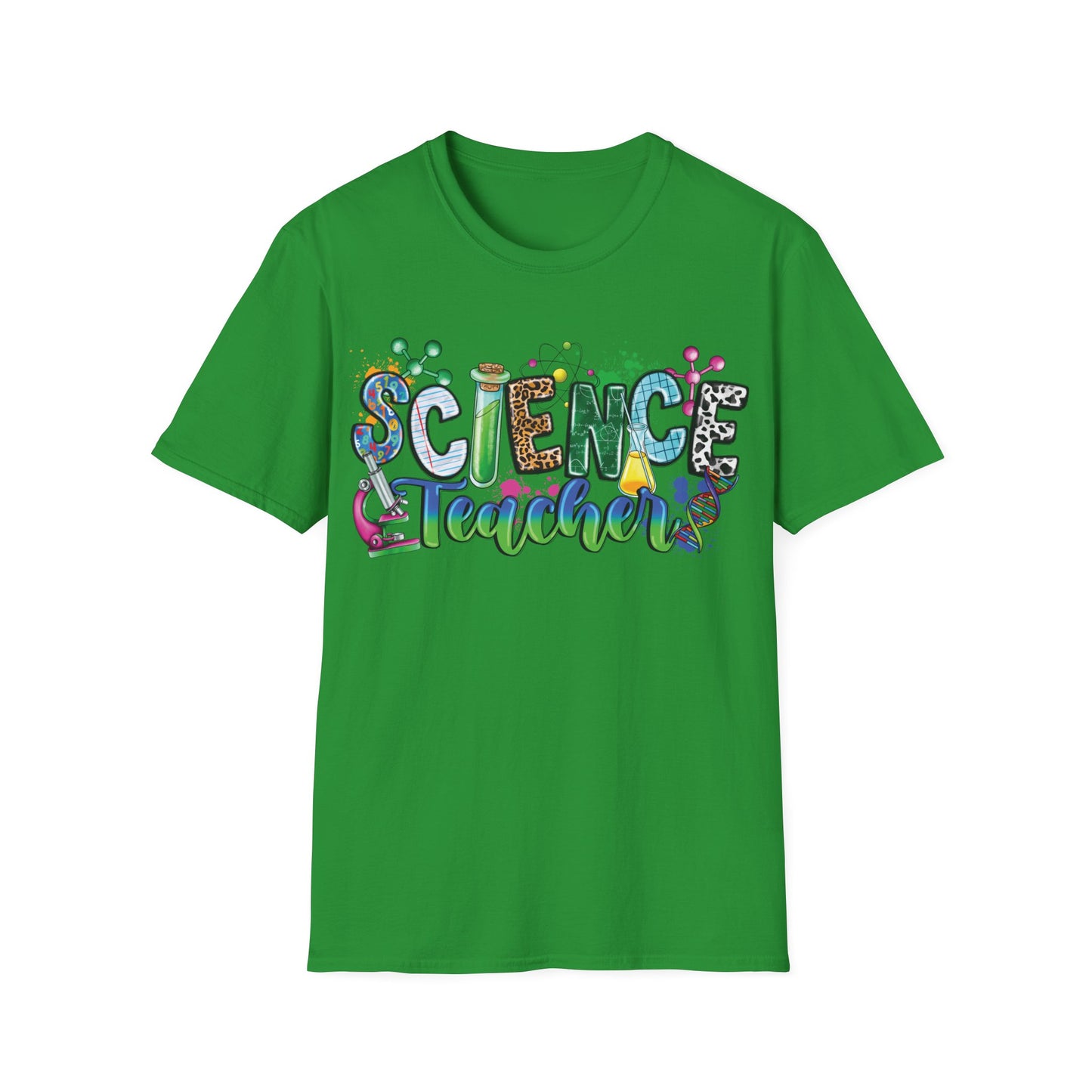 Science Teacher - Cheerful Unisex Short Sleeve T-Shirt