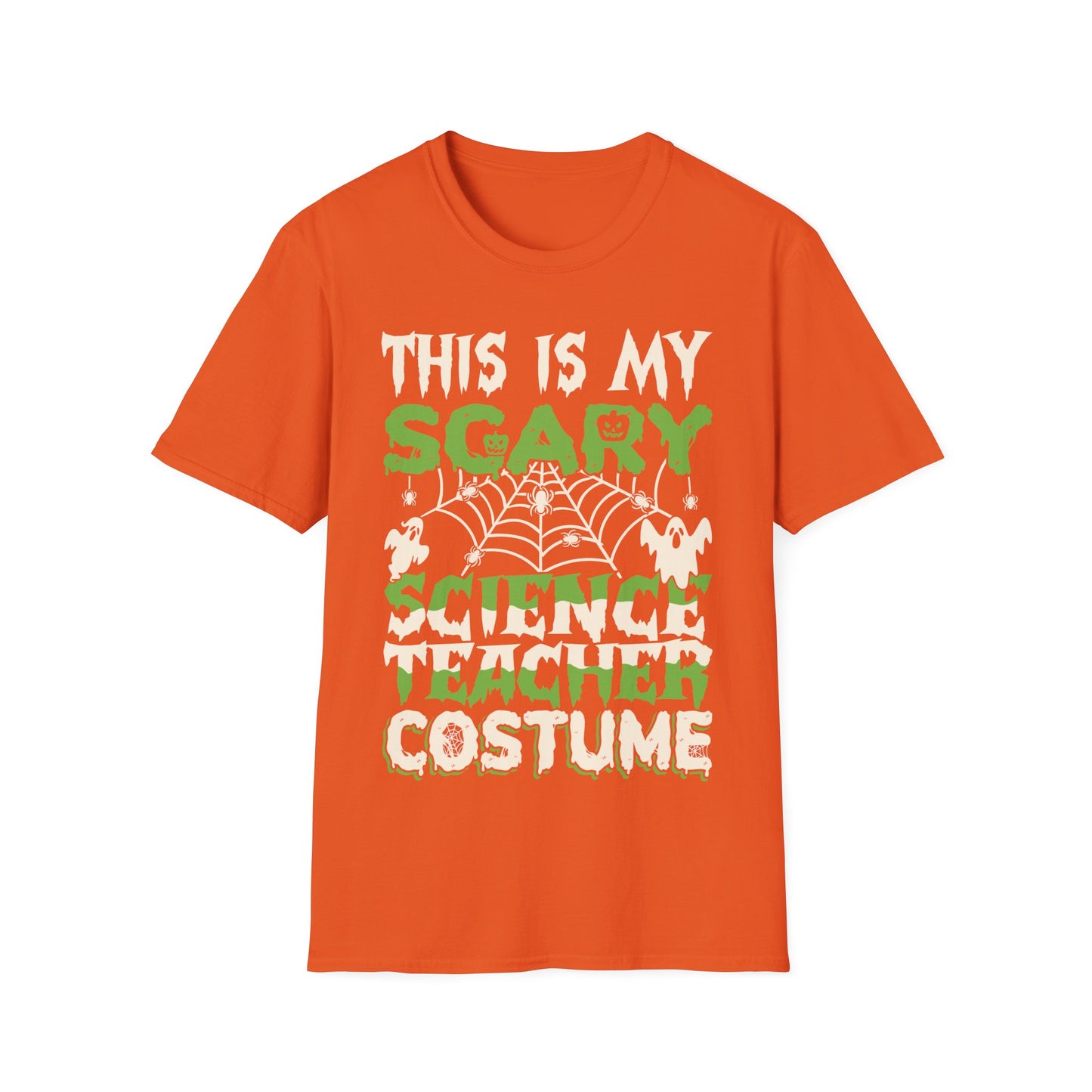 This Is My Scary Science Teacher Costume Halloween T-Shirt For Science Teachers