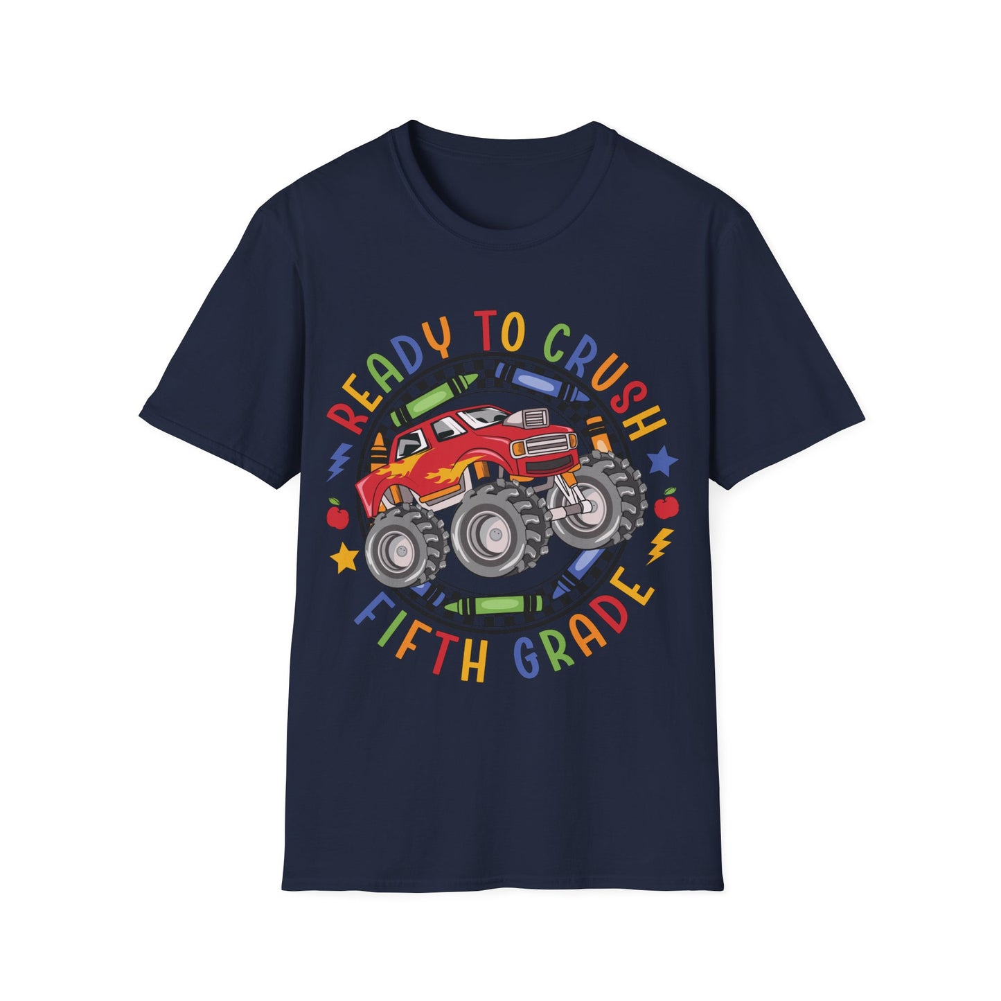 Ready to crush 5th Grade - Teachers Unisex T-Shirt