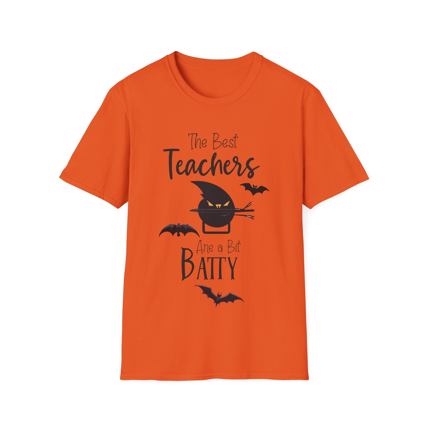 The Best Teachers Are a Bit Batty T-Shirt | Funny Halloween Teacher Tee