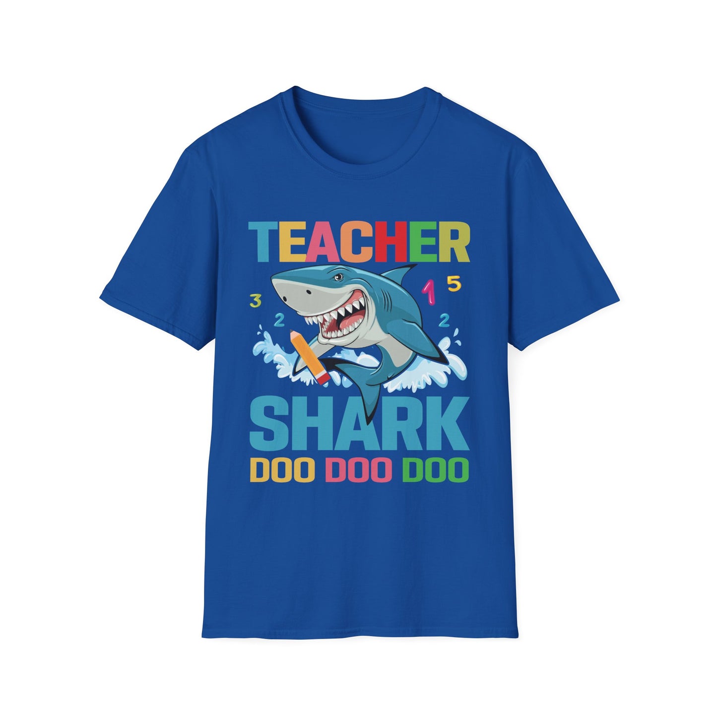 Teacher Shark - Humour, Cheerful Unisex Short Sleeve T-Shirt