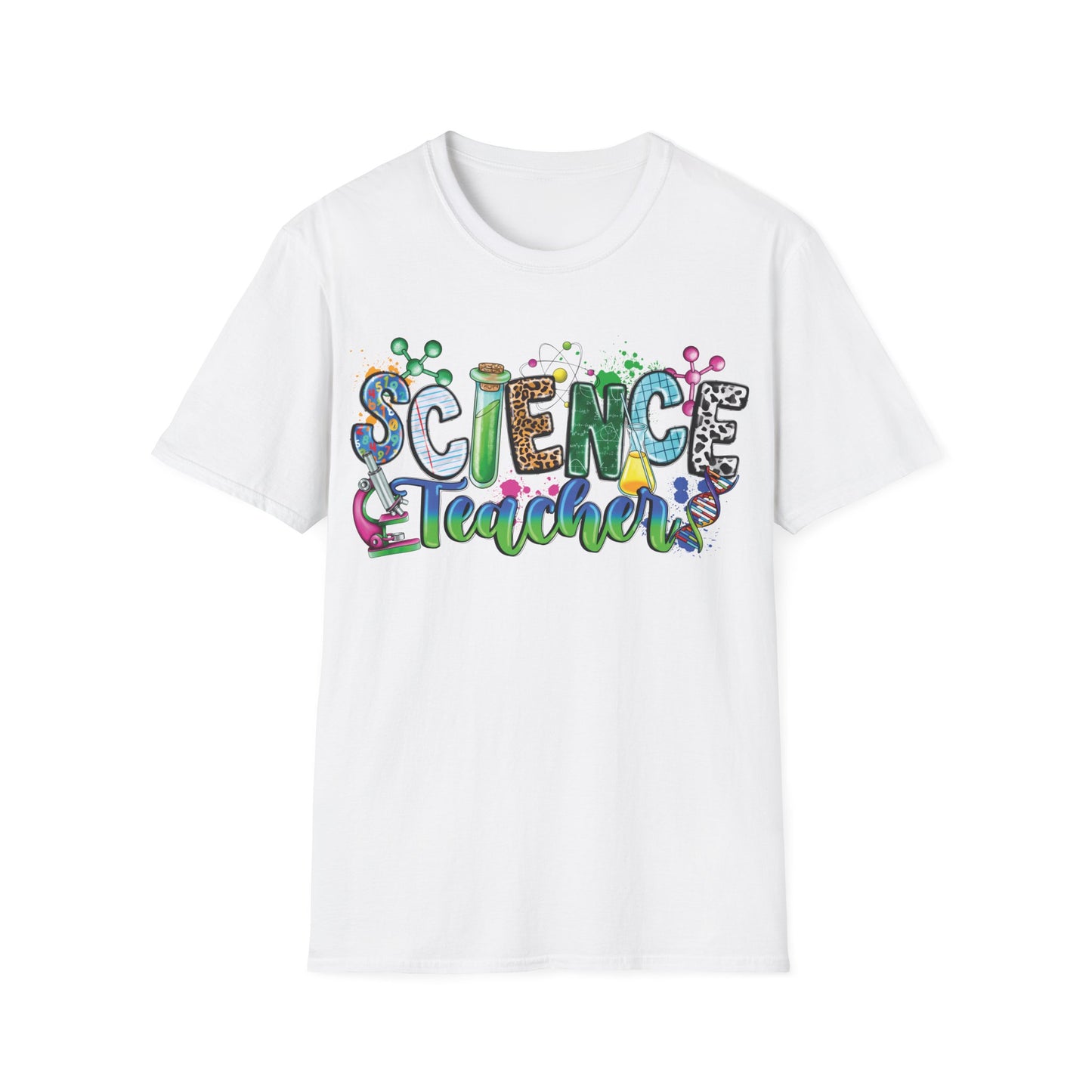 Science Teacher - Cheerful Unisex Short Sleeve T-Shirt