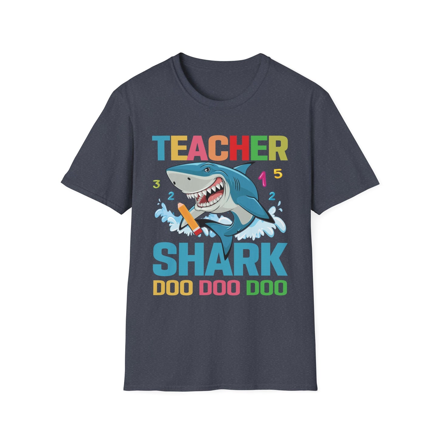 Teacher Shark - Humour, Cheerful Unisex Short Sleeve T-Shirt