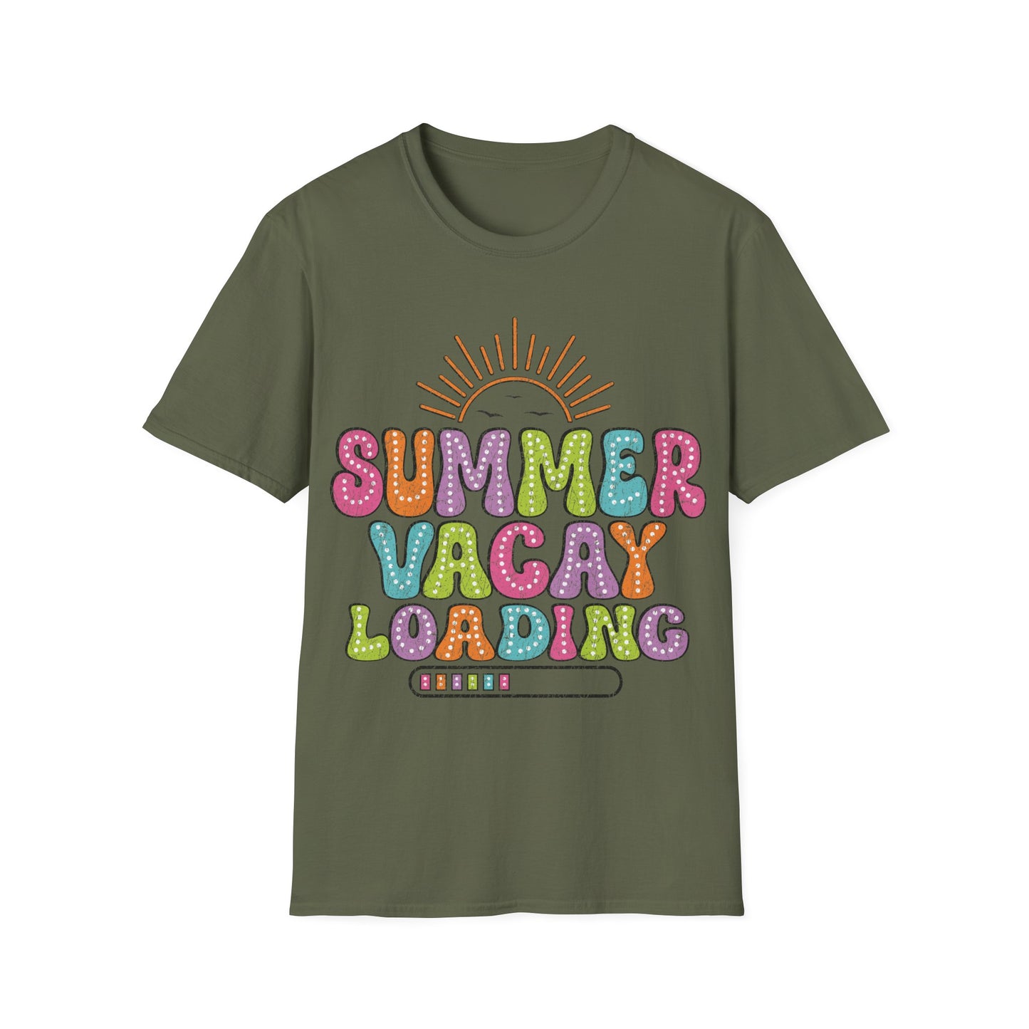 Summer Vacay Loading - Teacher's Unisex Short Sleeve T-Shirt
