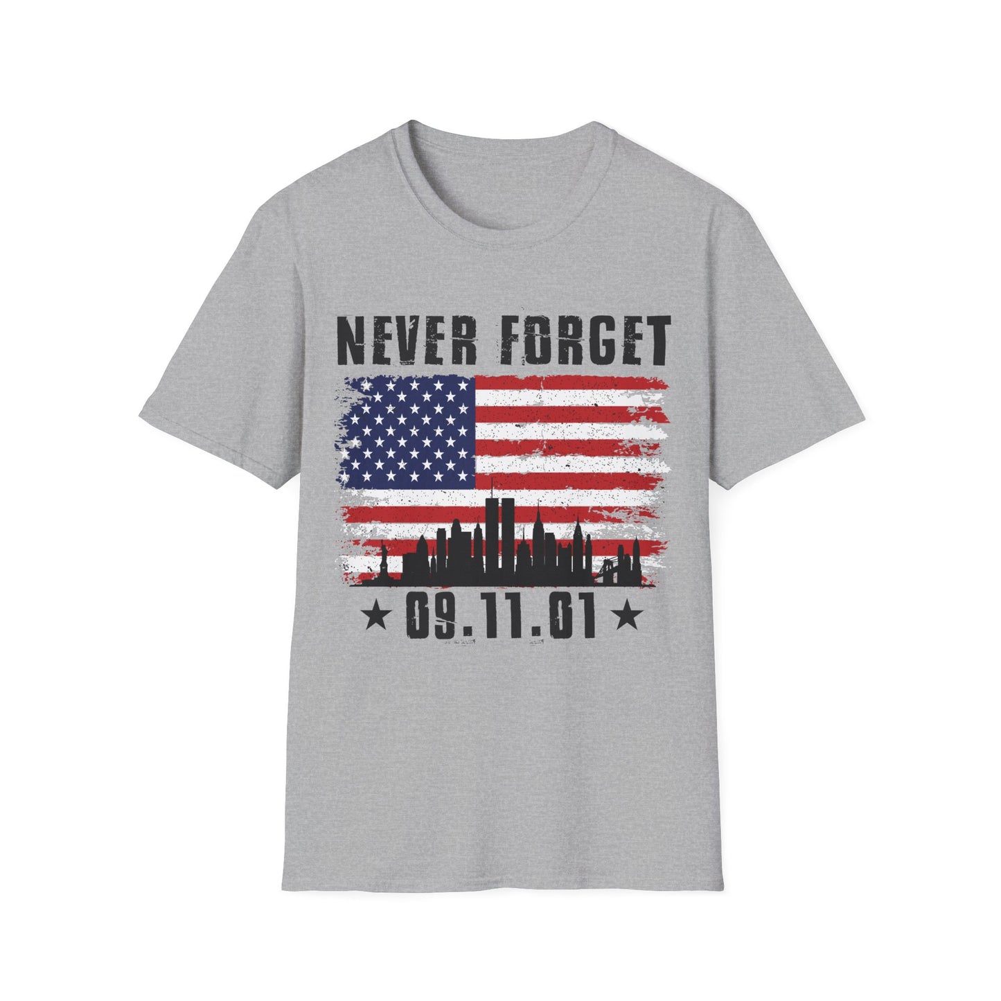 Never Forget 911 - Unisex Short Sleeve T-Shirt
