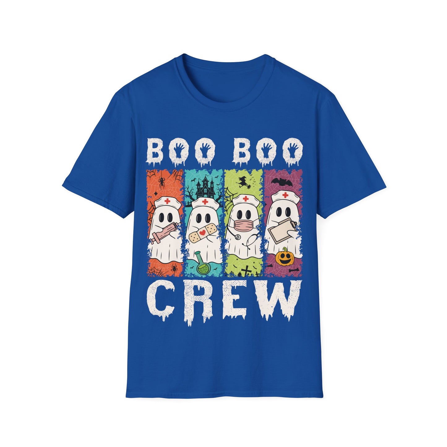 Boo Boo Crew Halloween T-Shirt | Cute Ghost Squad Spooky Tee