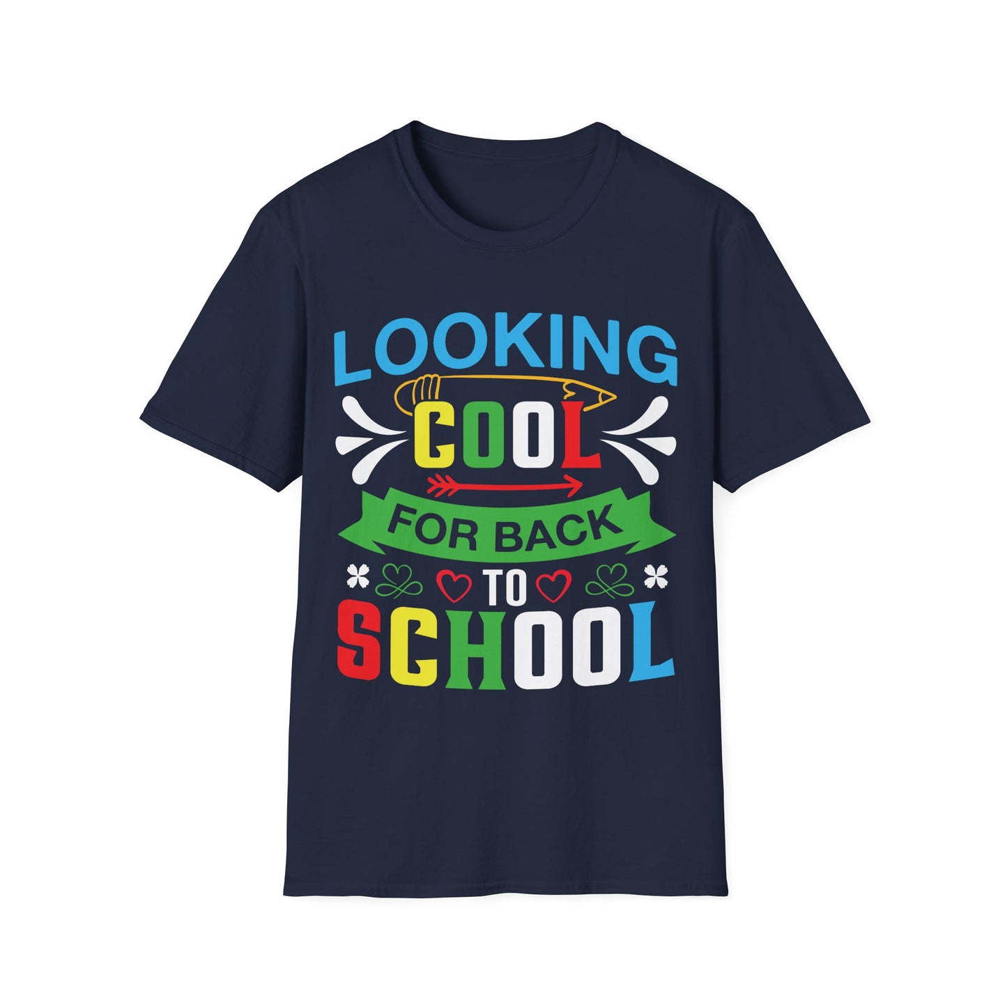 Looking Cool For Back To School Graphic Tee - Back To School T-Shirt