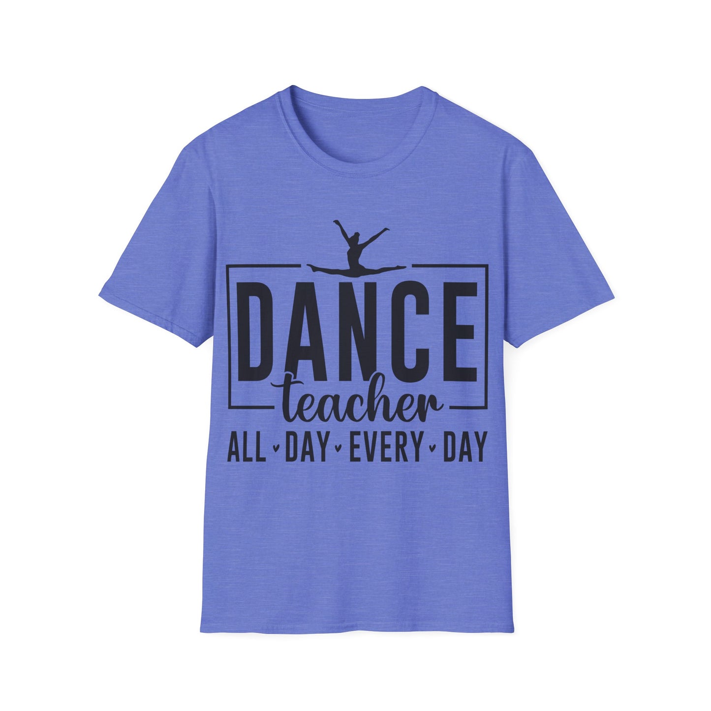 Dance Teacher T-Shirt – All Day Every Day Ballet Silhouette Tee