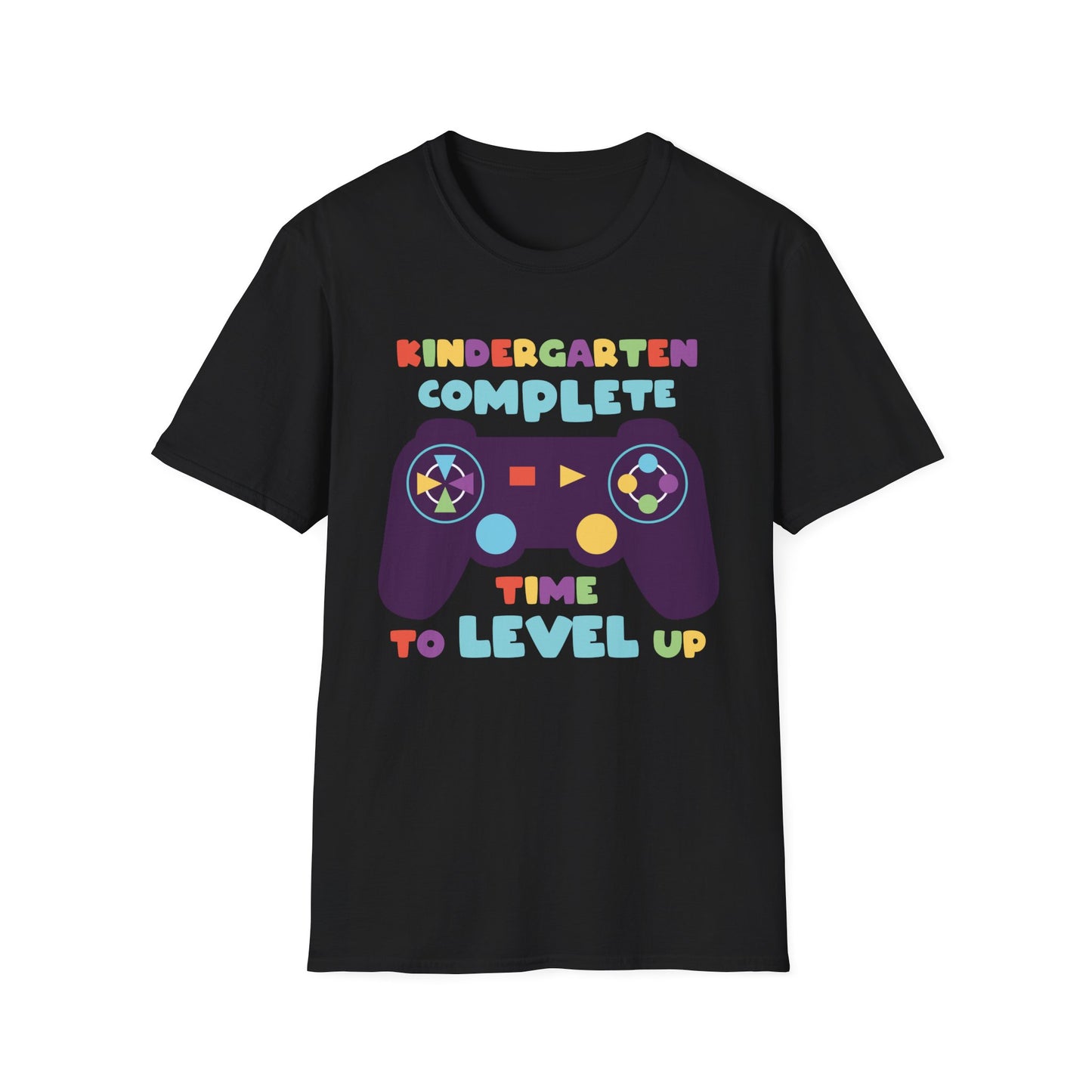 Kindergarten Complete Gamer Tee - Time to Level Up Unisex Short Sleeve T-Shirts