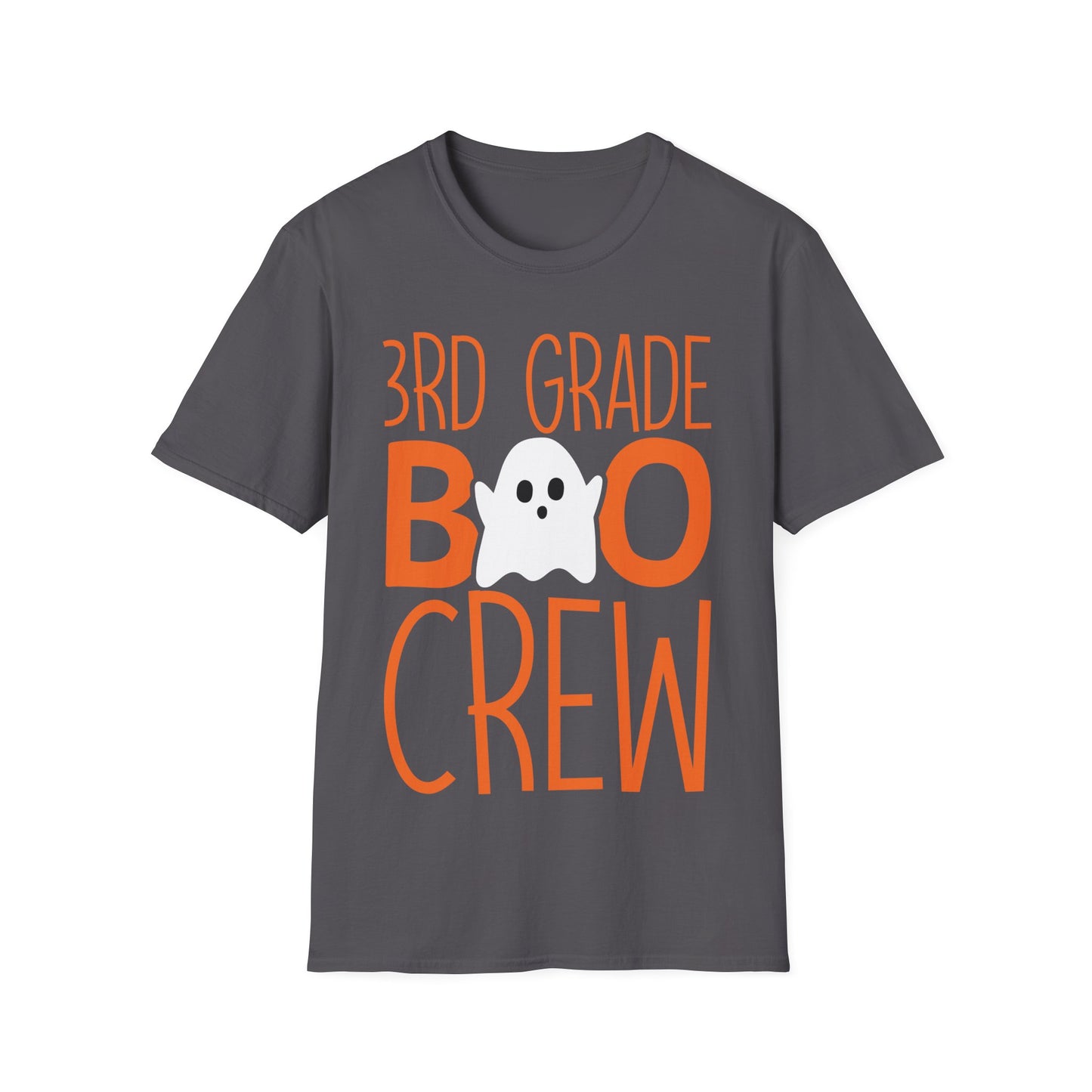 3rd Grade Boo Crew Shirt | Fun Ghost Halloween Teacher + Student Tee
