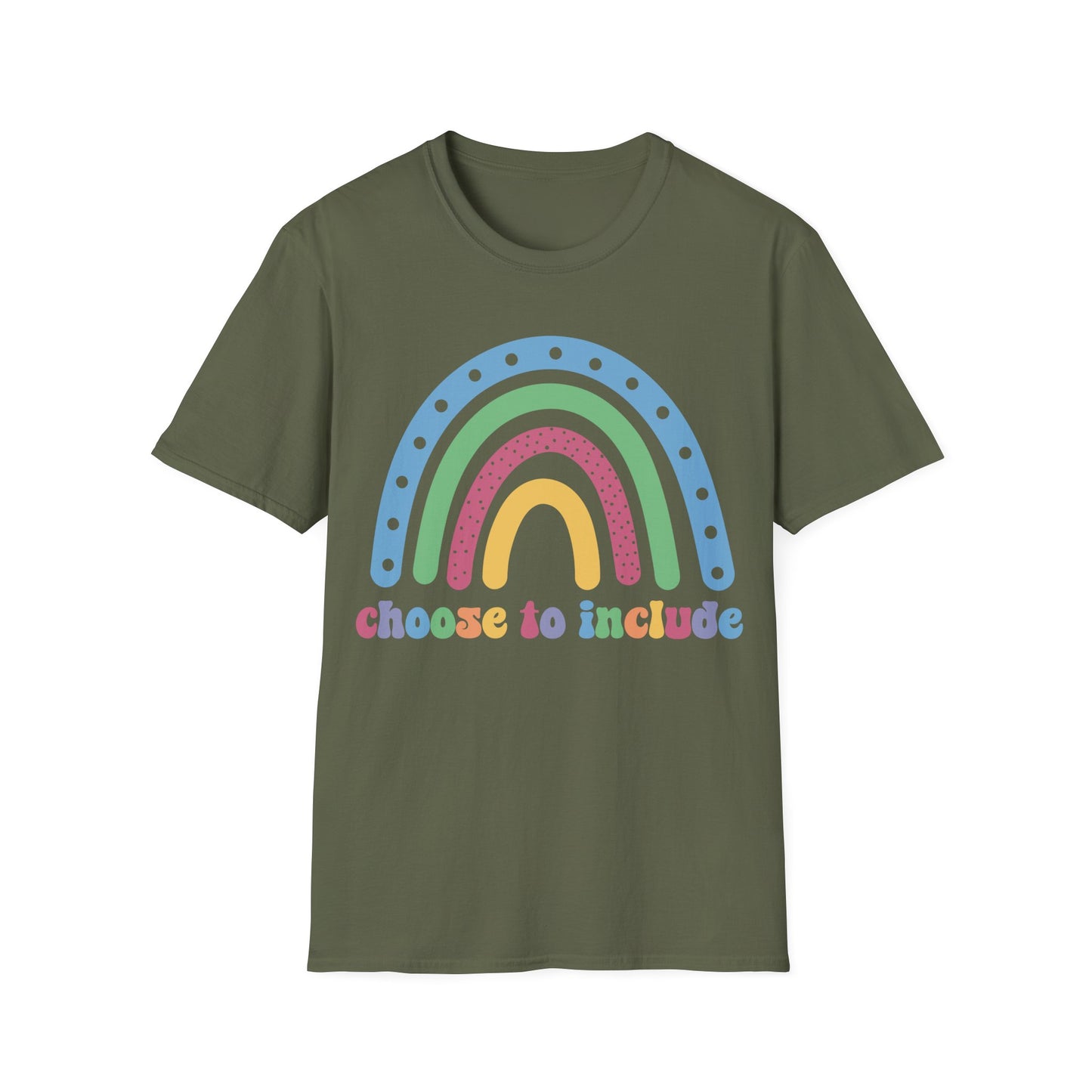 Choose To Include - Celebrating Neurodiversity + Inclusion - T-Shirt
