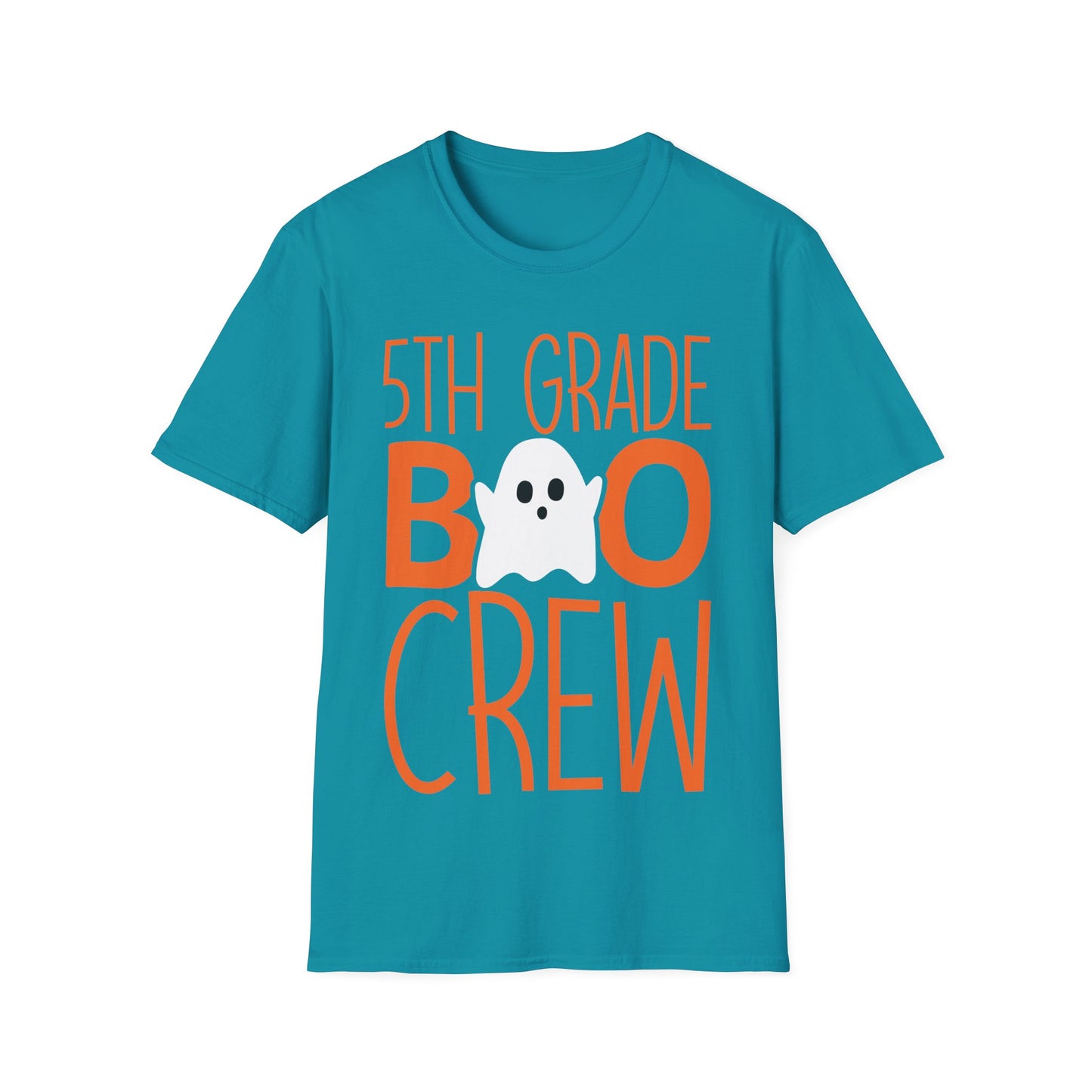 5th Grade Boo Crew Shirt | Adorable Ghost Boo Crew Halloween Tee for Teachers + Kids