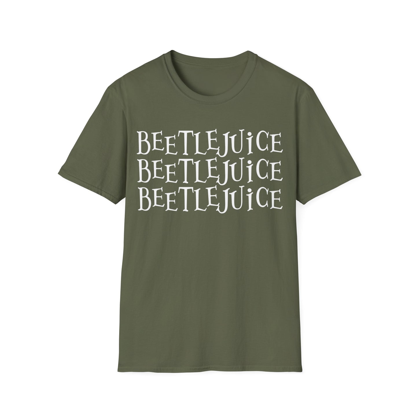 Beetlejuice x3 Spooky Teacher T-Shirt | Funny Halloween Graphic Tee