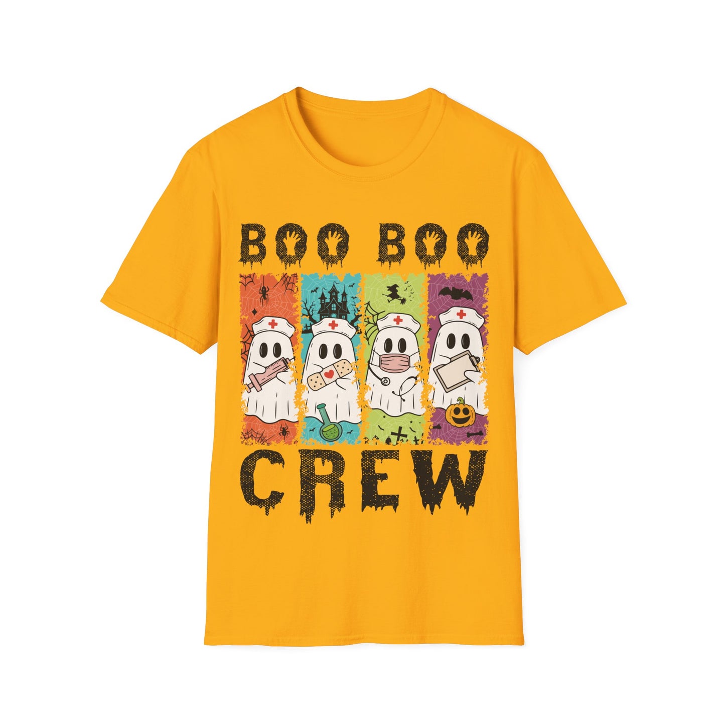 Boo Boo Crew Halloween T-Shirt | Cute Ghost Squad Spooky Tee
