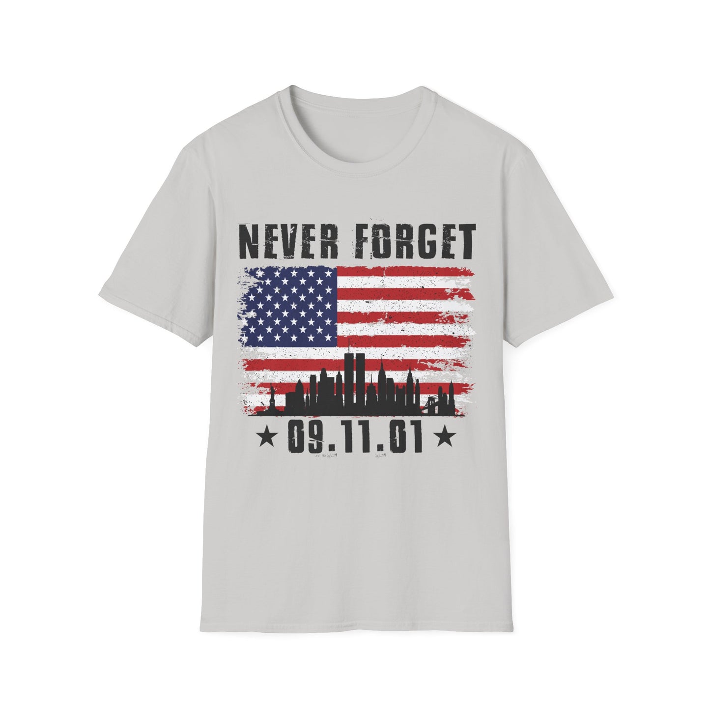 Never Forget 911 - Unisex Short Sleeve T-Shirt