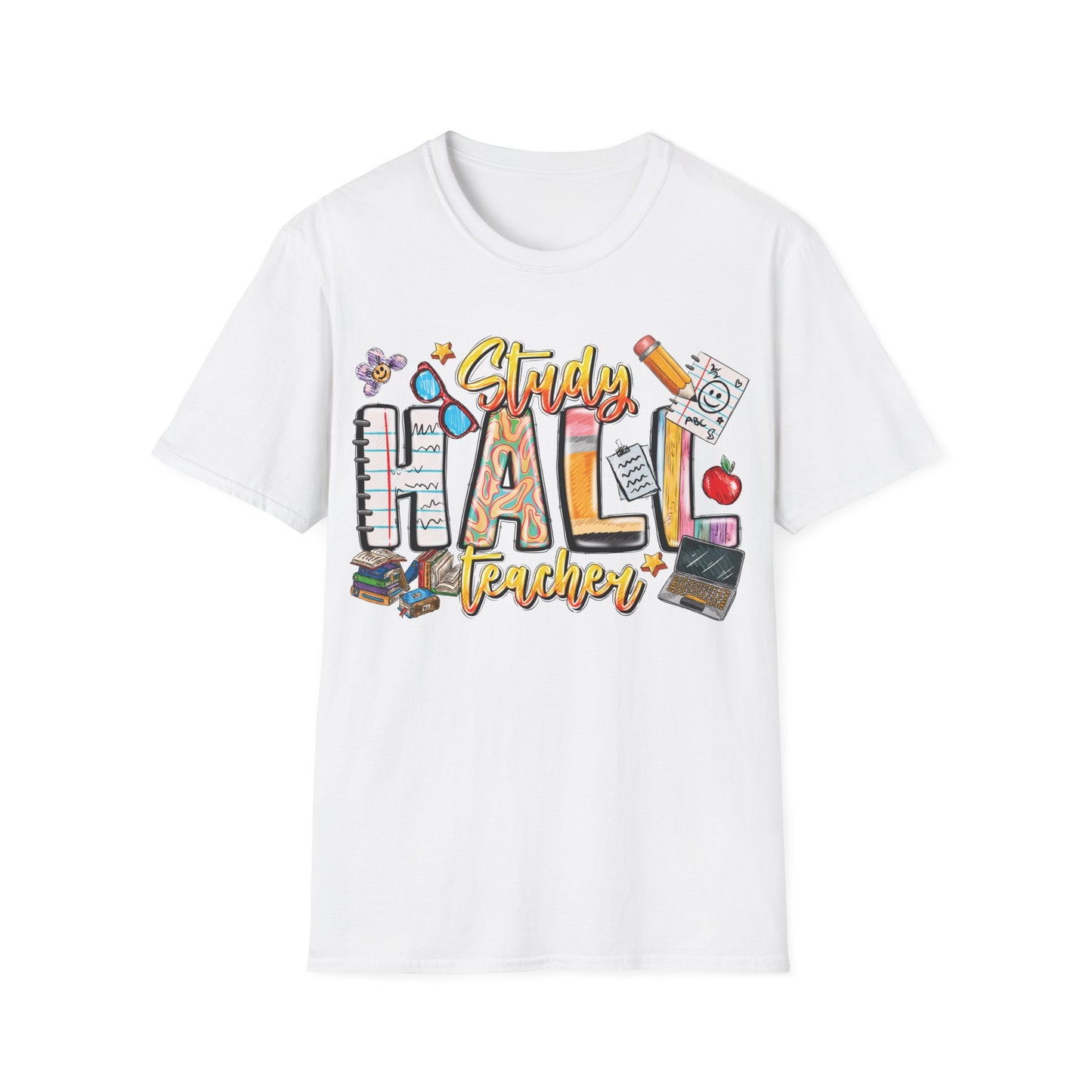Study Hall Teacher - Cheerful Unisex Short Sleeve T-Shirt