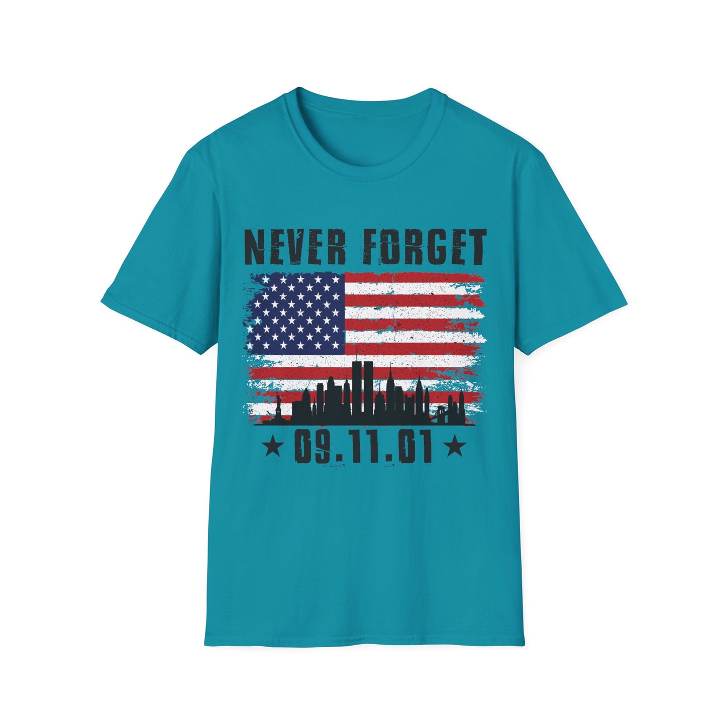 Never Forget 911 - Unisex Short Sleeve T-Shirt