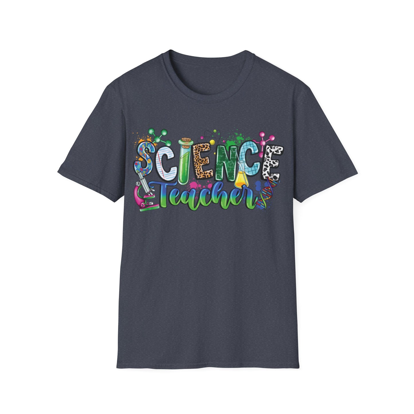 Science Teacher - Cheerful Unisex Short Sleeve T-Shirt