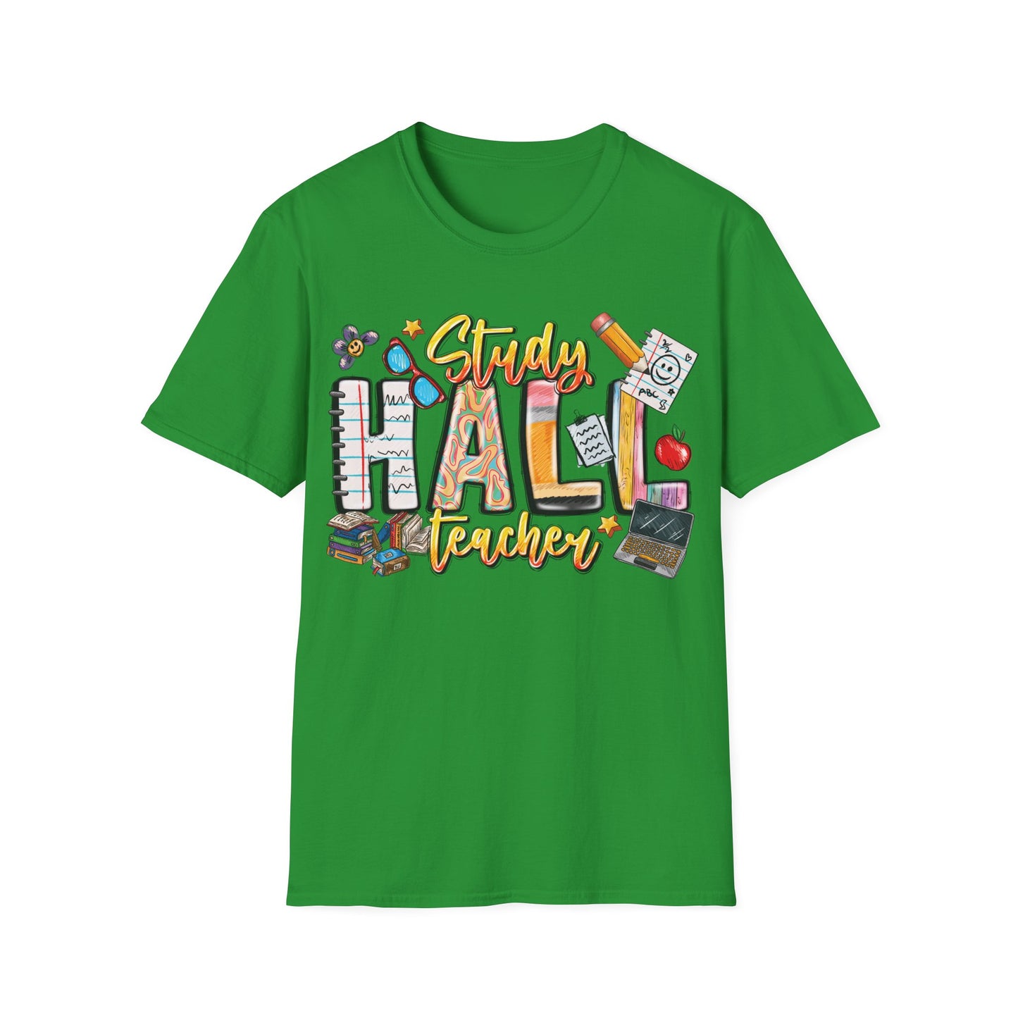 Study Hall Teacher - Cheerful Unisex Short Sleeve T-Shirt