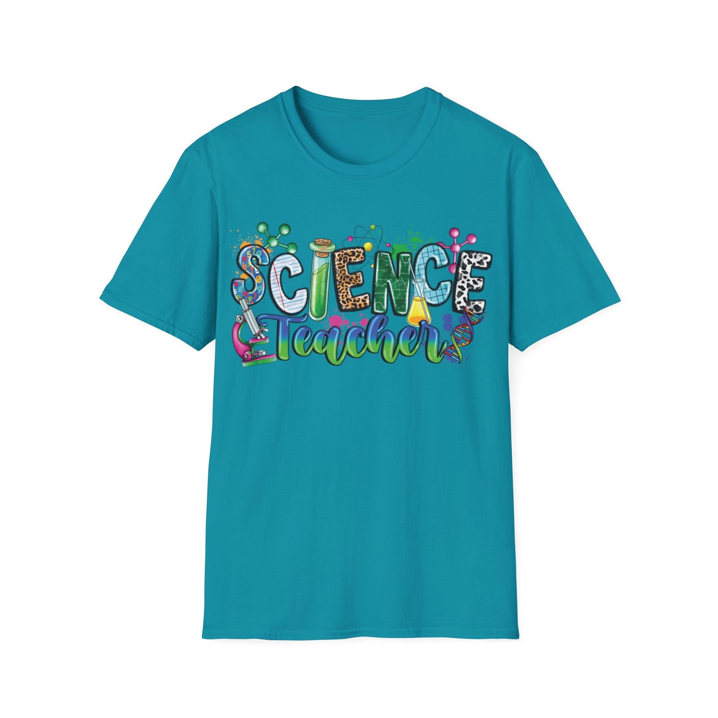 Science Teacher - Cheerful Unisex Short Sleeve T-Shirt
