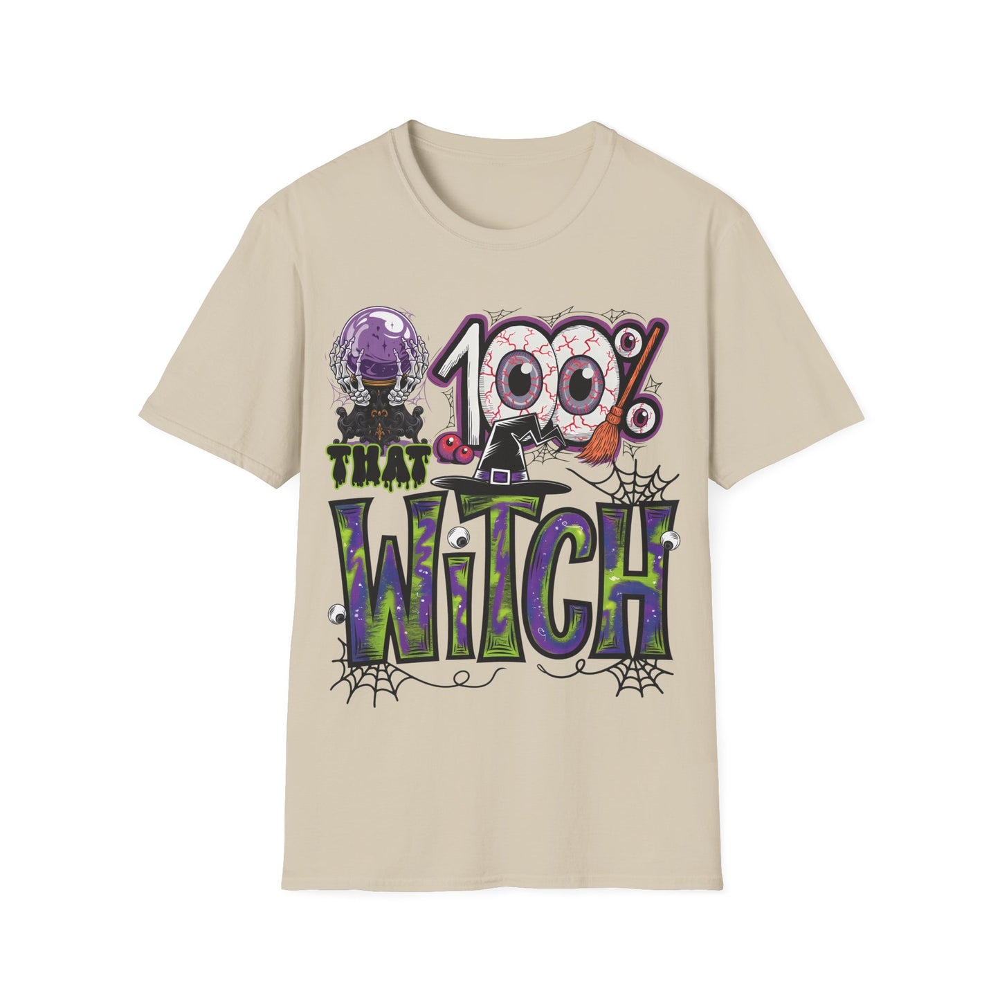 100% That Witch T-Shirt | Funny Halloween Witch Costume Tee