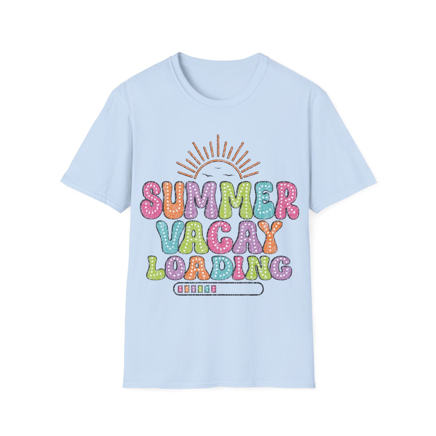 Summer Vacay Loading - Teacher's Unisex Short Sleeve T-Shirt