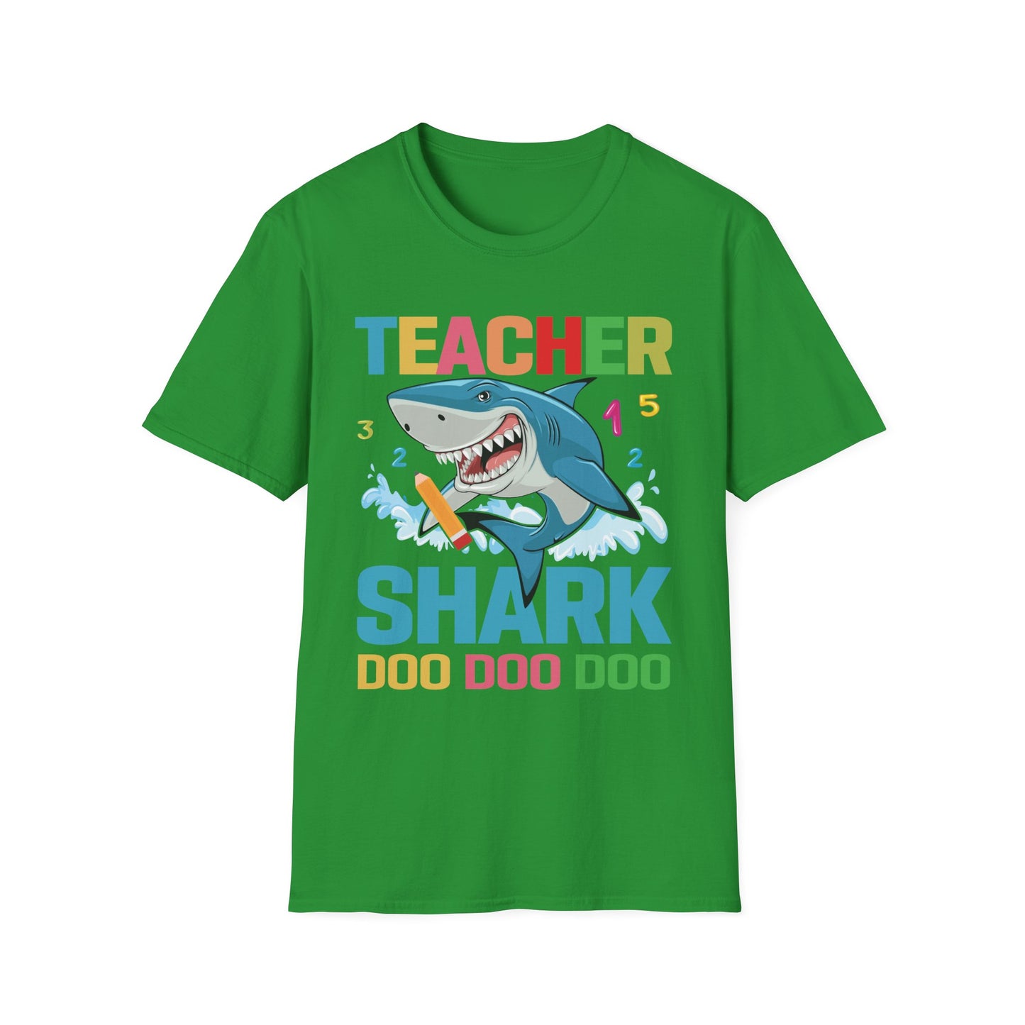 Teacher Shark - Humour, Cheerful Unisex Short Sleeve T-Shirt
