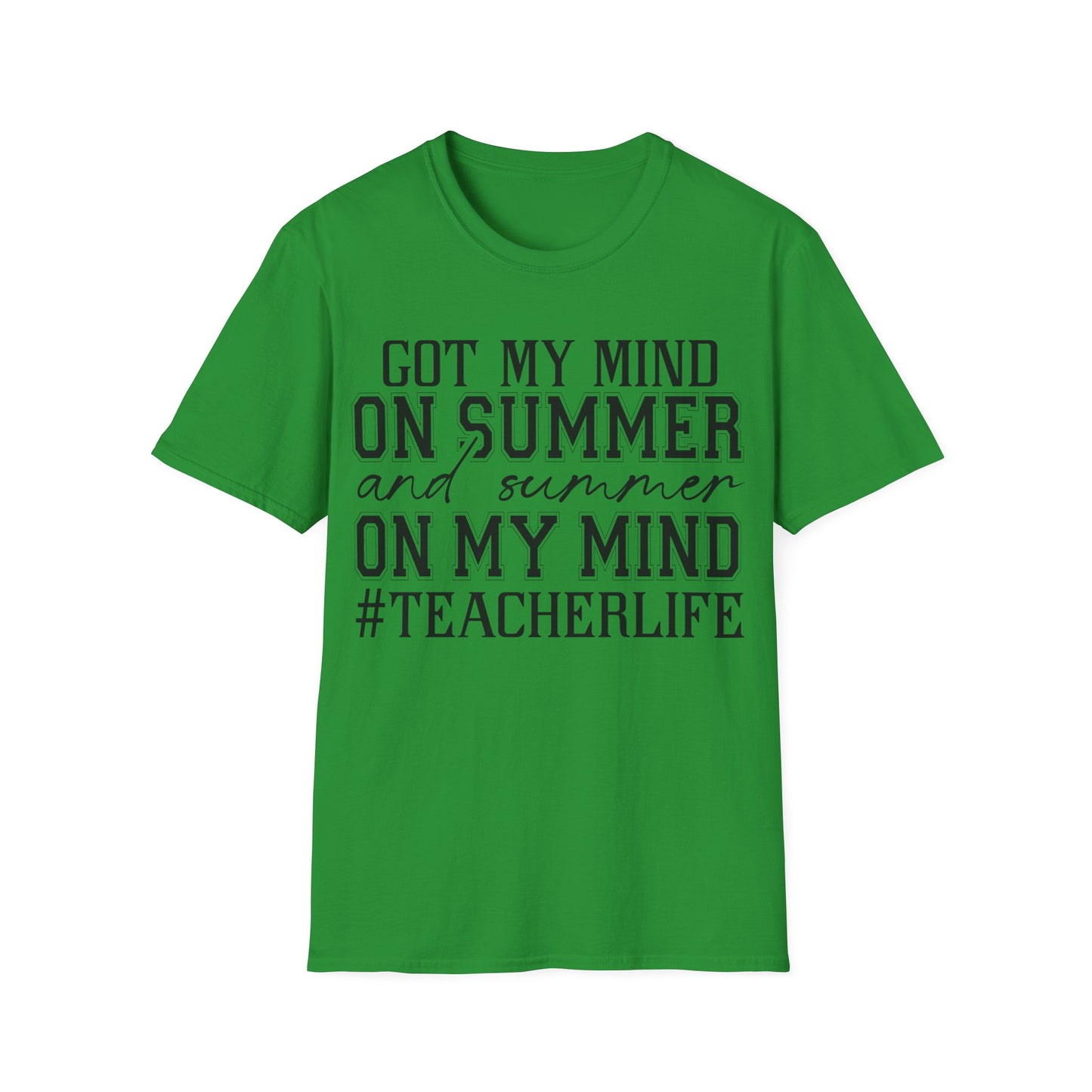 I Got Summer On My Mind Teacher's Unisex Short Sleeve T-Shirt
