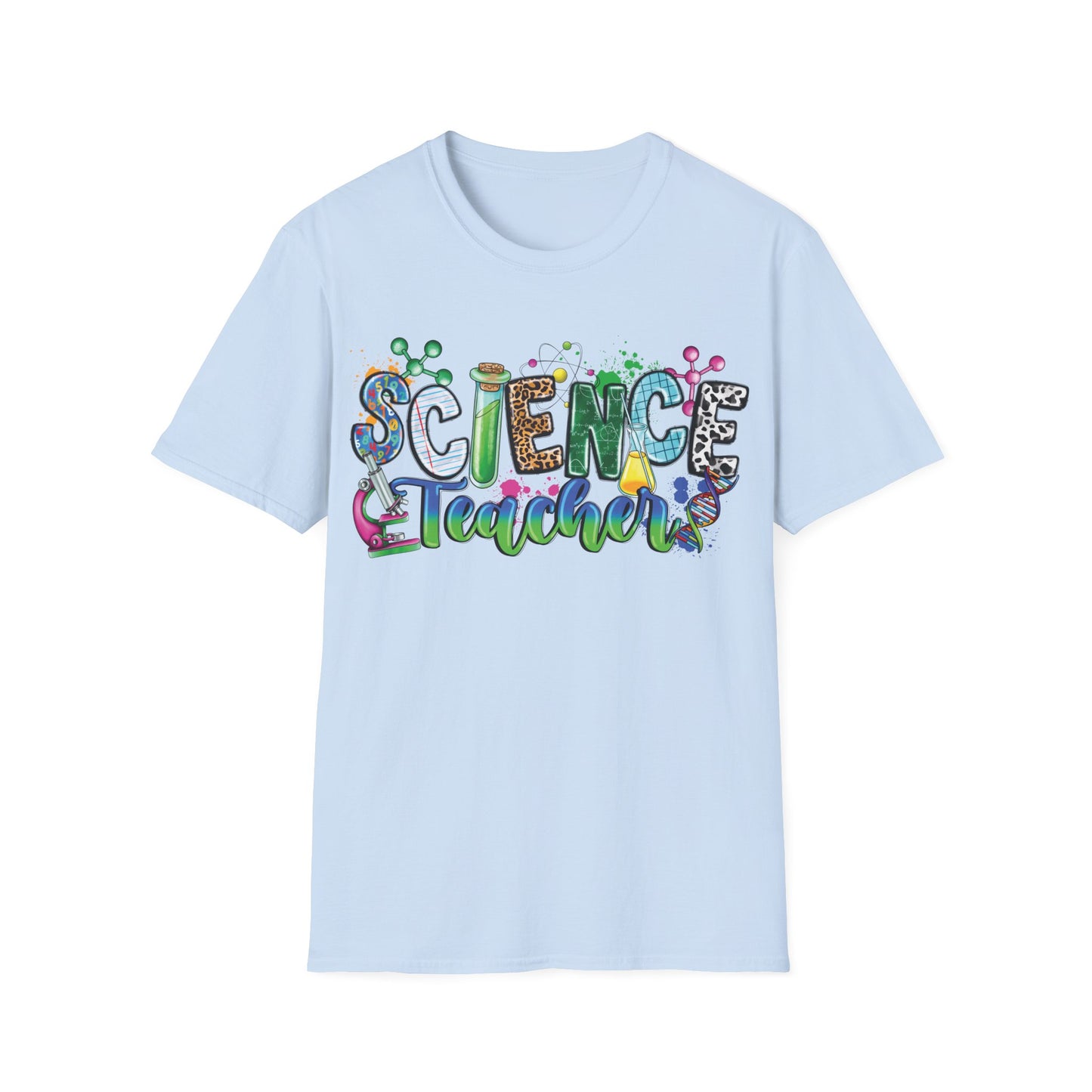 Science Teacher - Cheerful Unisex Short Sleeve T-Shirt