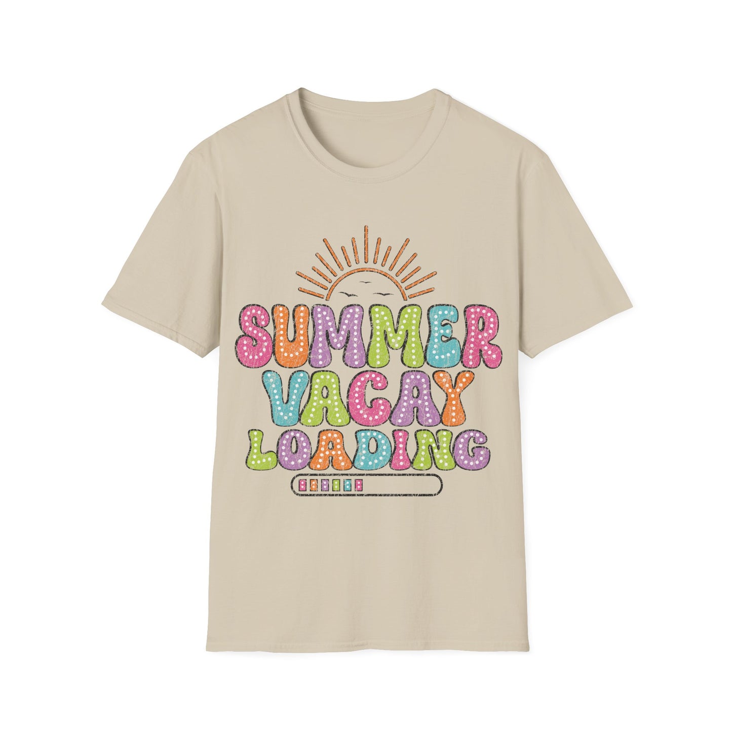 Summer Vacay Loading - Teacher's Unisex Short Sleeve T-Shirt