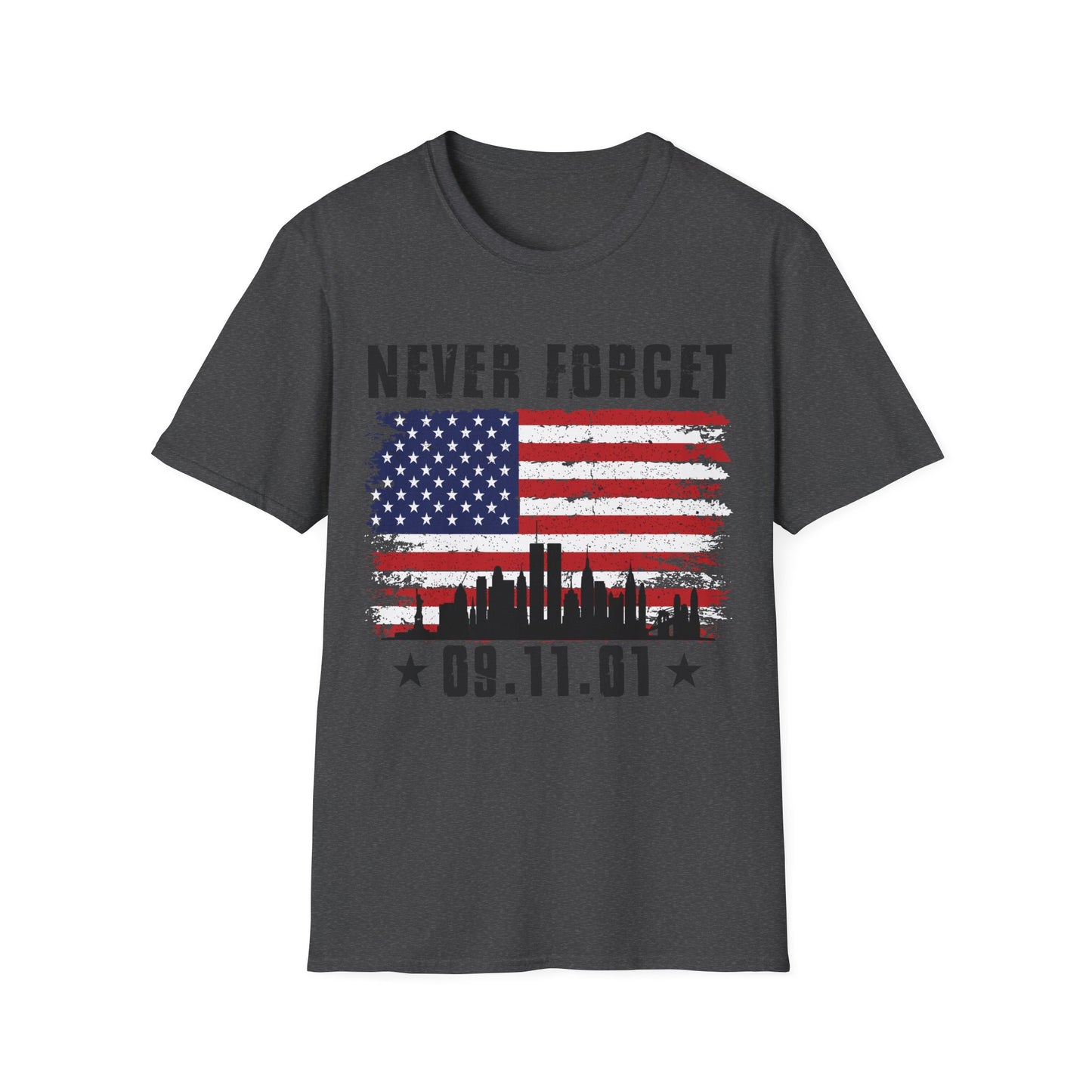 Never Forget 911 - Unisex Short Sleeve T-Shirt