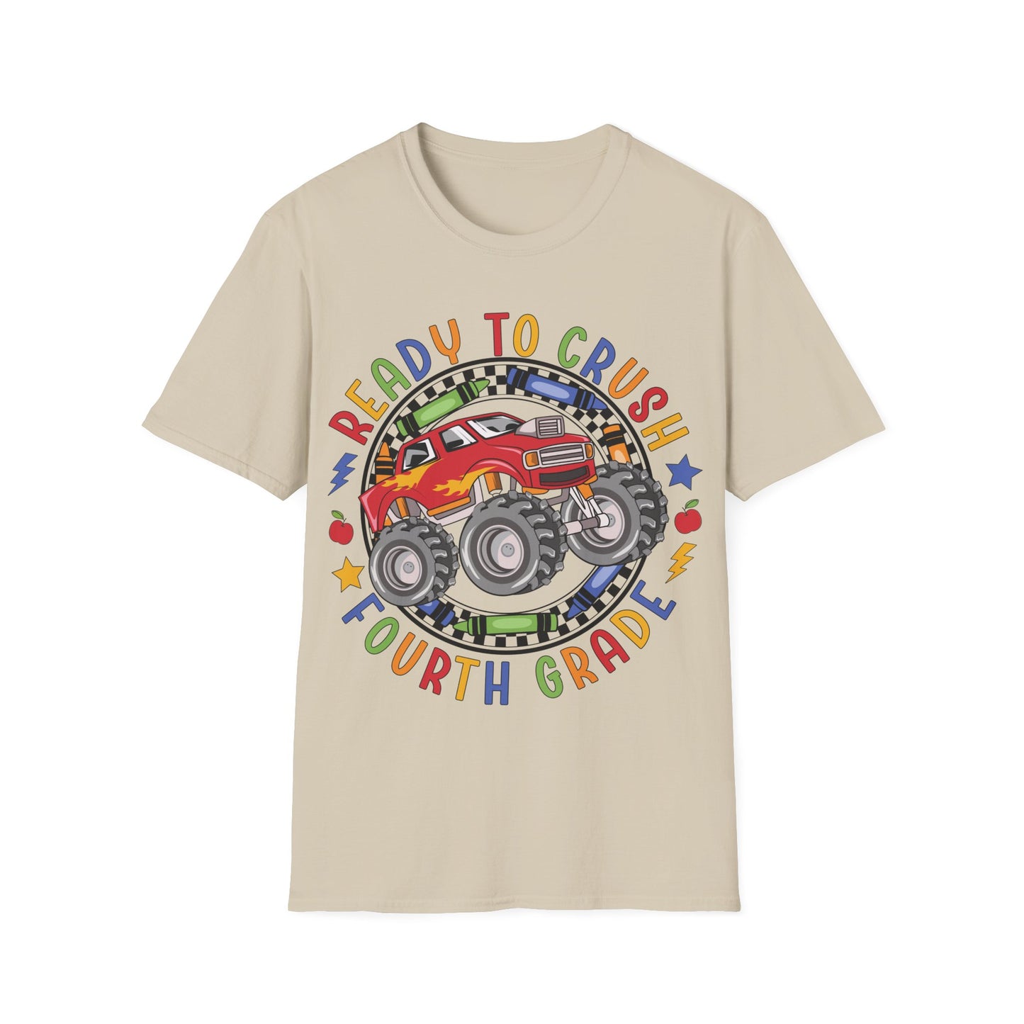 Ready to crush 4th Grade - Teachers Unisex T-Shirt