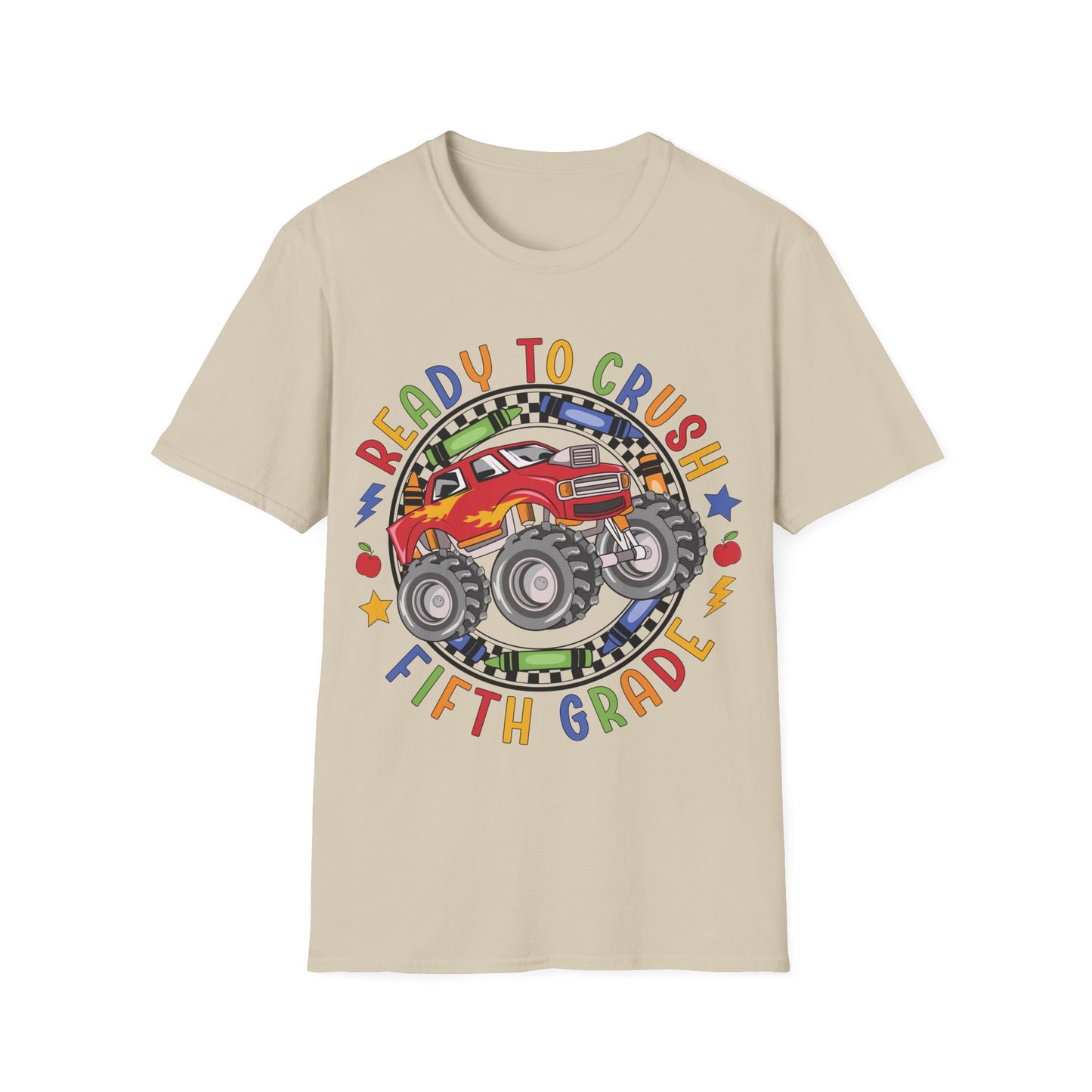 Ready to crush 5th Grade - Teachers Unisex T-Shirt