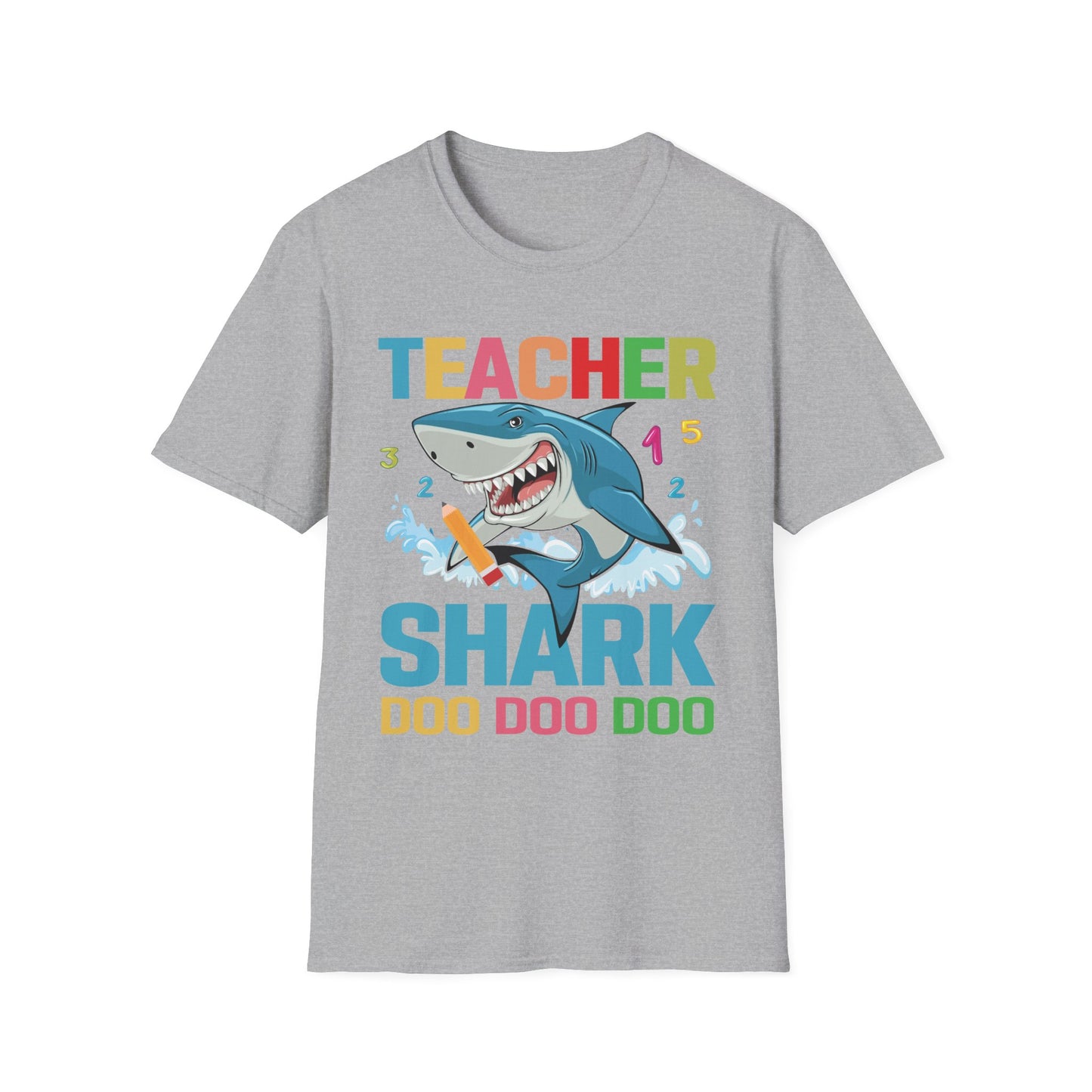 Teacher Shark - Humour, Cheerful Unisex Short Sleeve T-Shirt