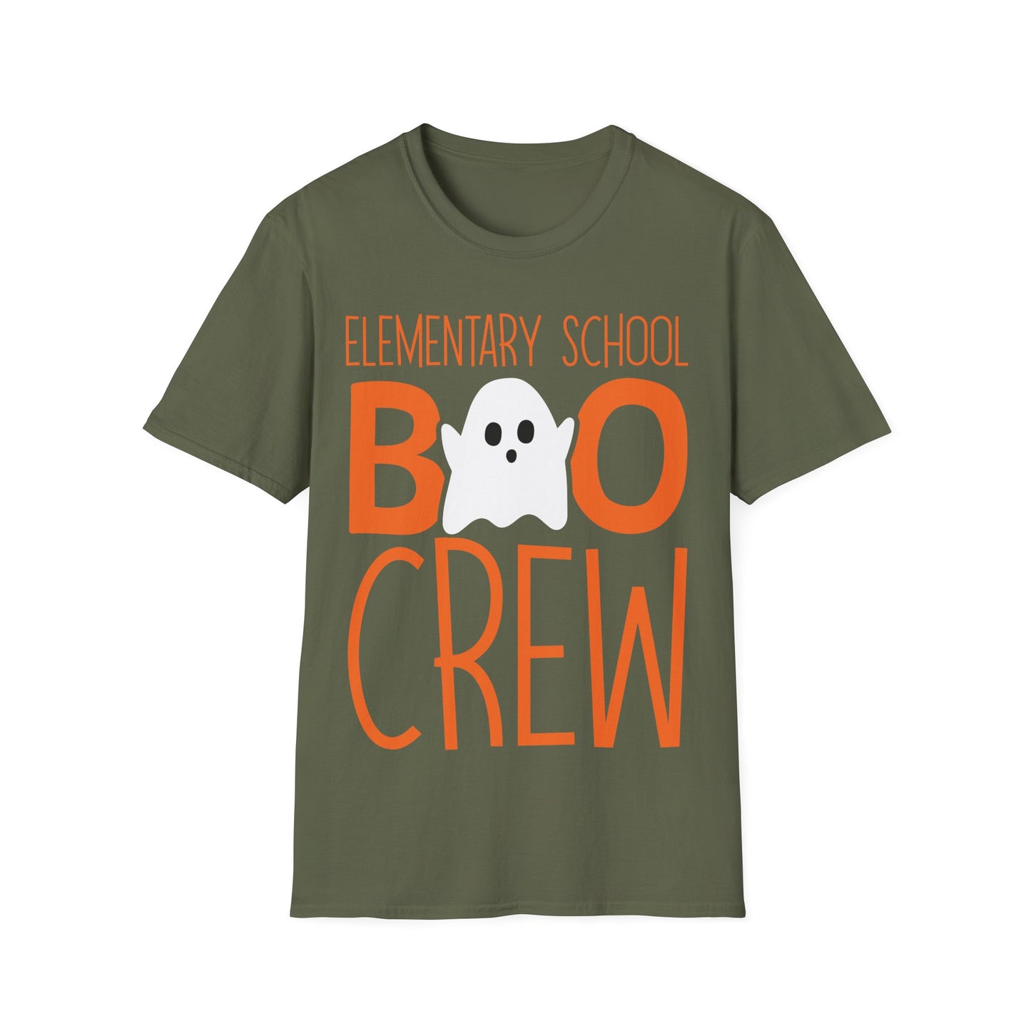 Elementary Boo Crew Shirt | Ghost Halloween Teacher + Student Classroom Tee