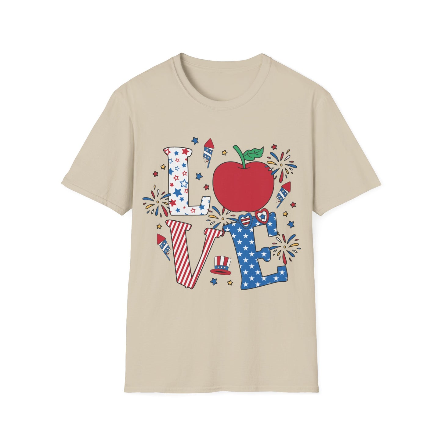 Love - Teacher - Unisex Short Sleeve T-Shirt