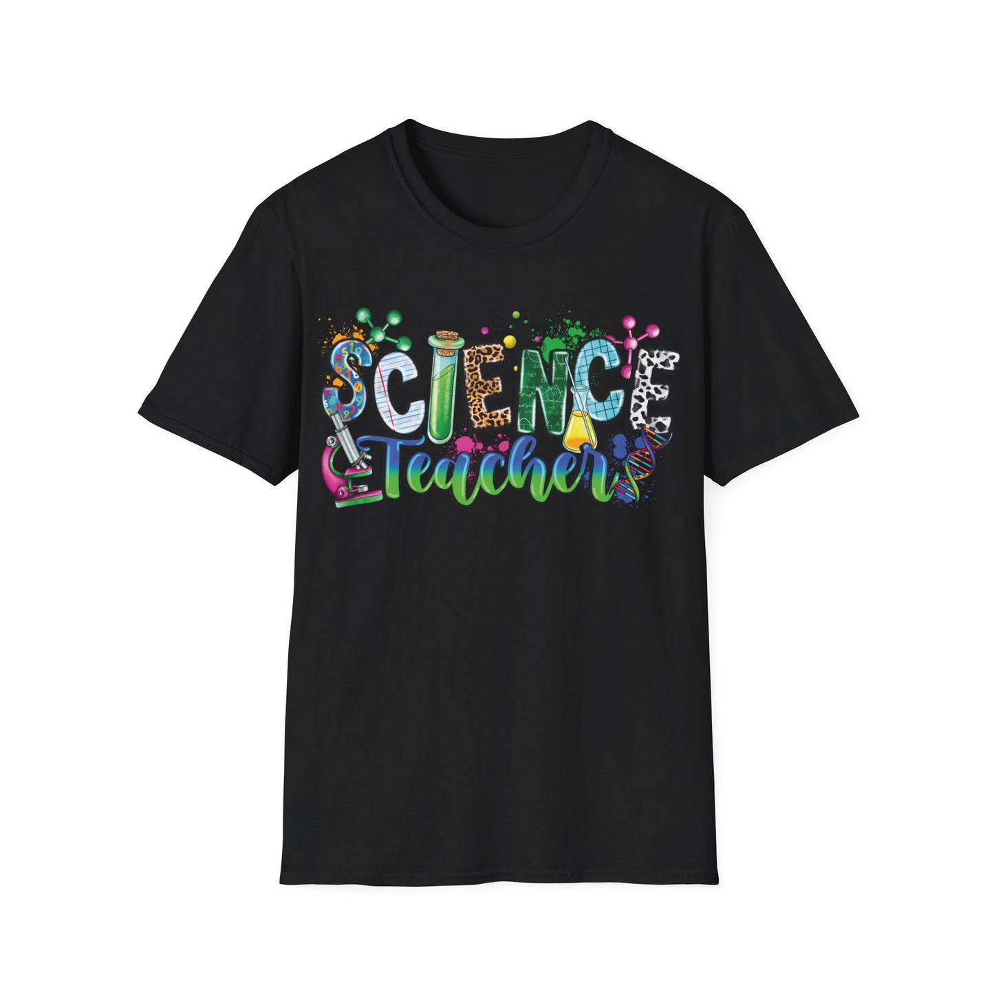 Science Teacher - Cheerful Unisex Short Sleeve T-Shirt