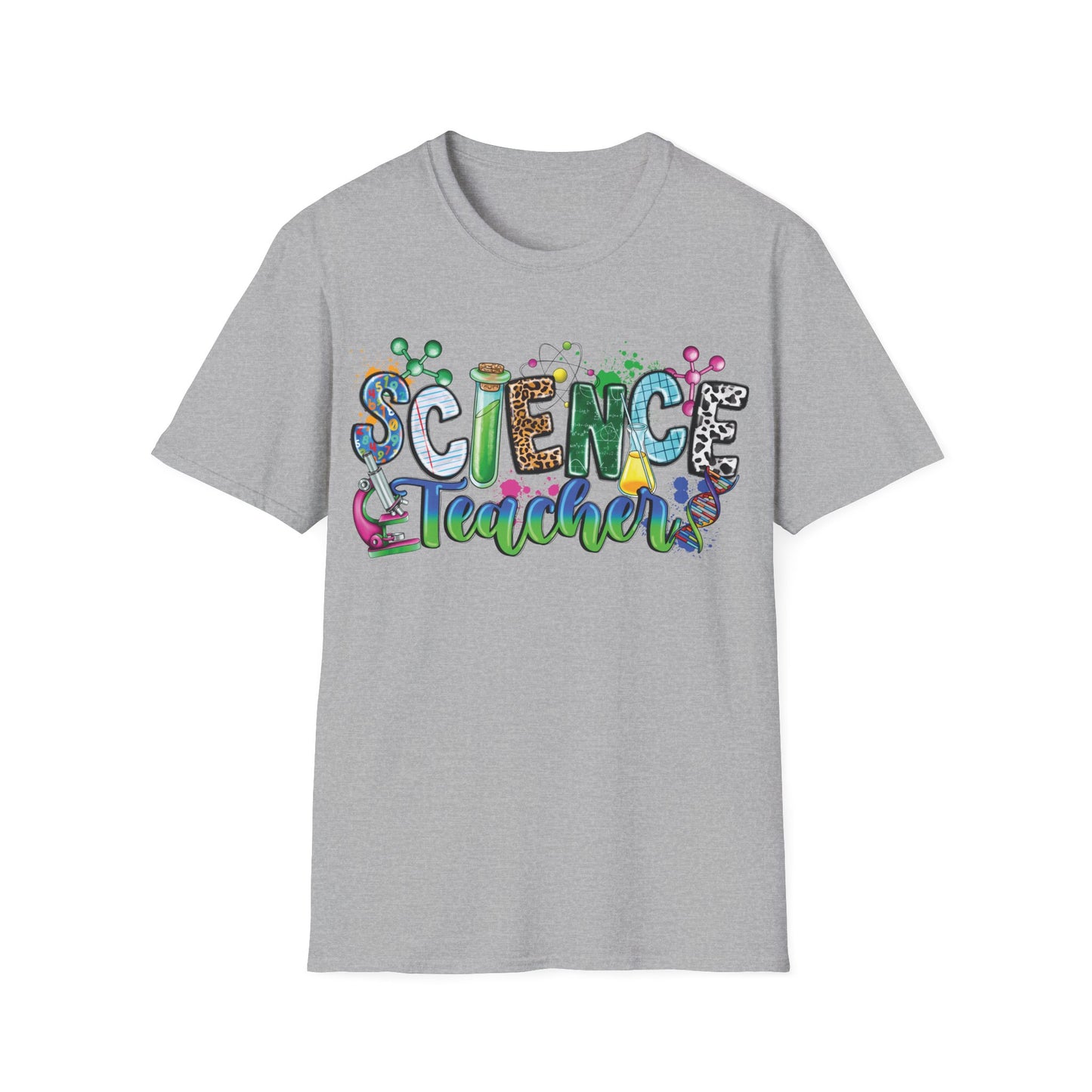 Science Teacher - Cheerful Unisex Short Sleeve T-Shirt