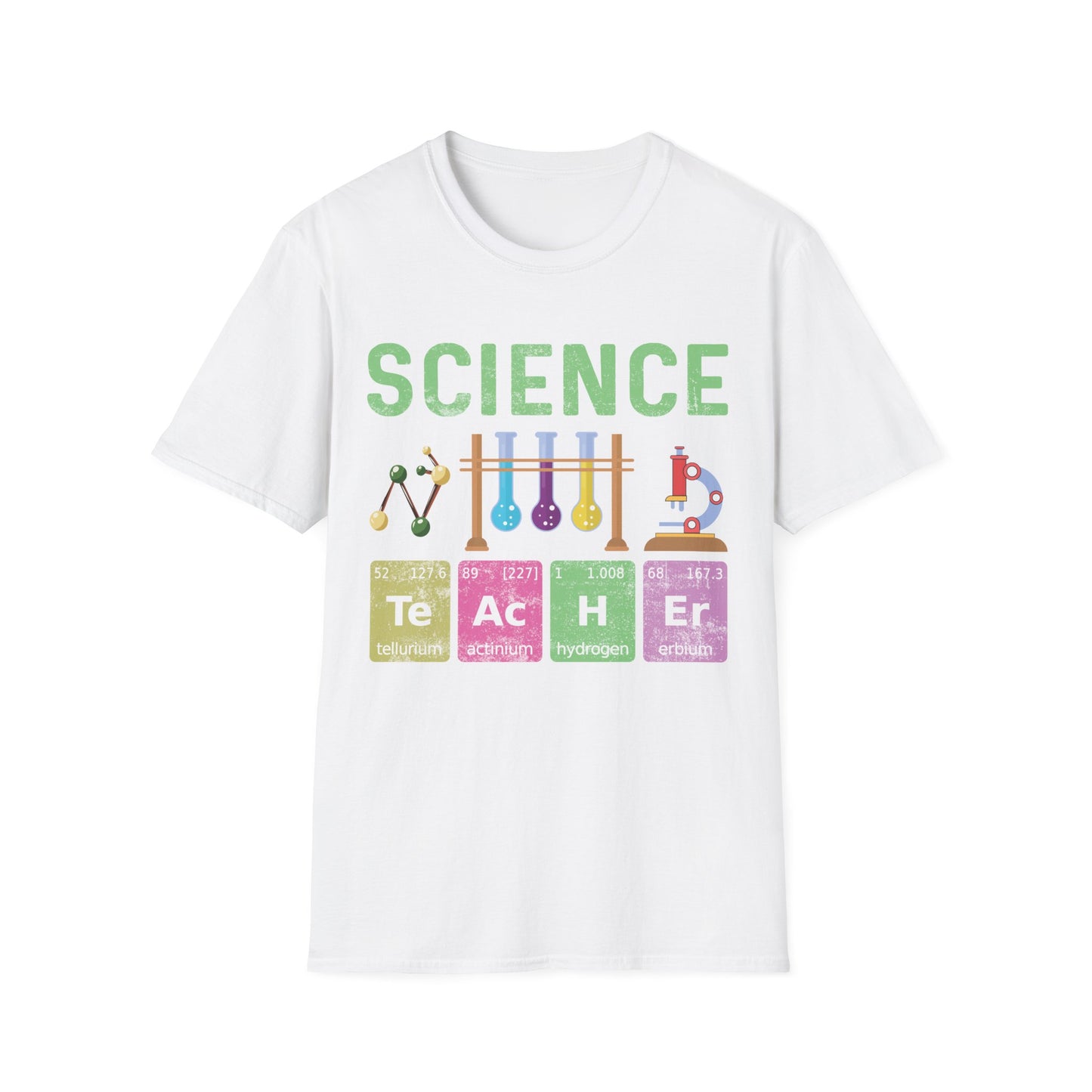 Science Teacher - Cheerful Unisex Short Sleeve T-Shirt