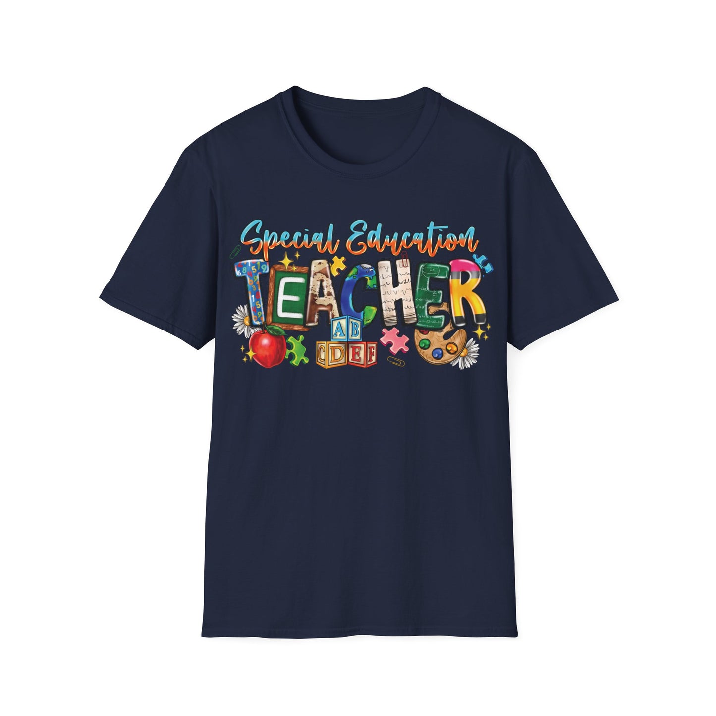Special Education Teacher - Cheerful Unisex Short Sleeve T-Shirt