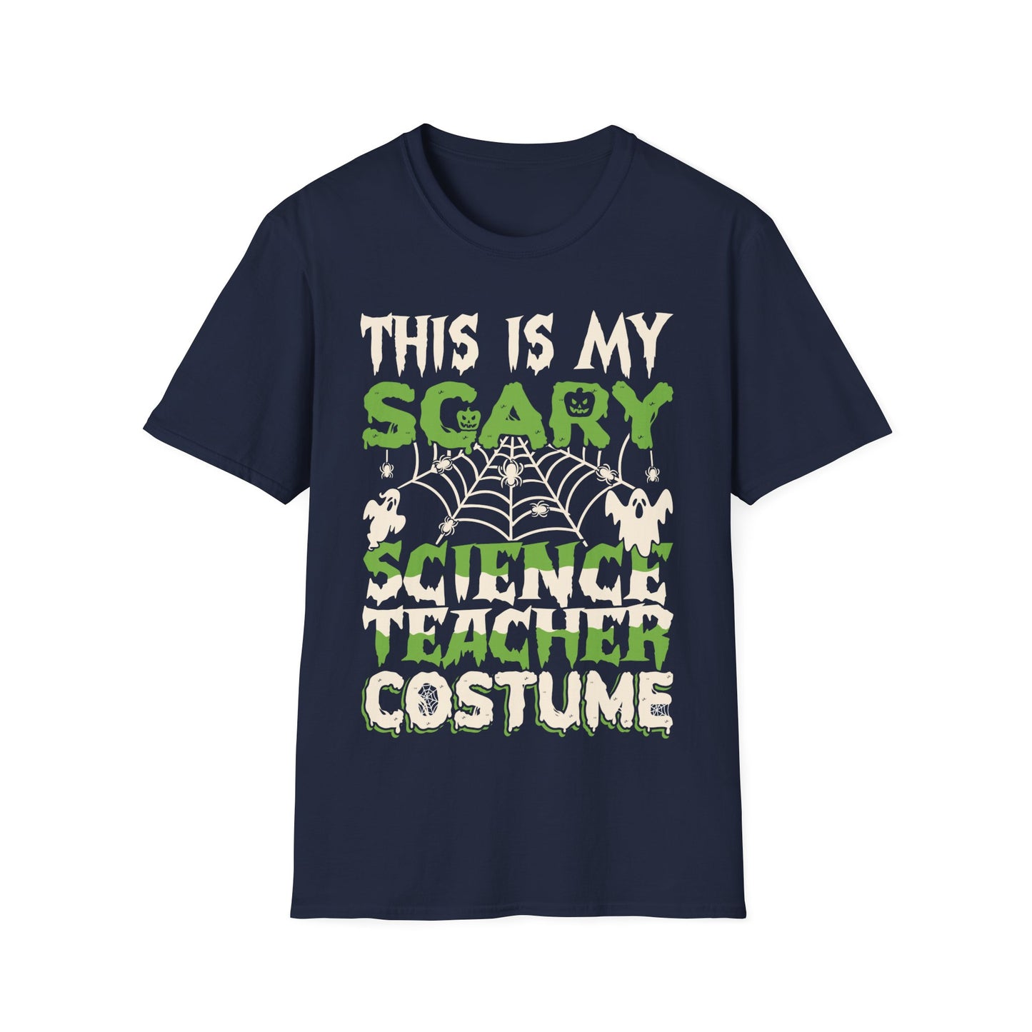 This Is My Scary Science Teacher Costume Halloween T-Shirt For Science Teachers