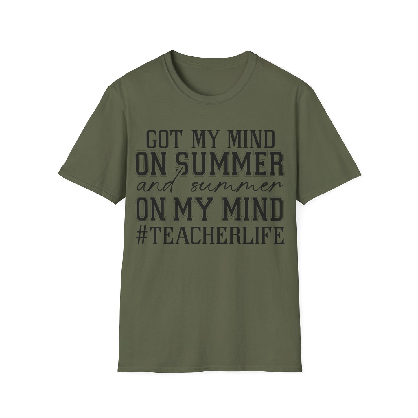 I Got Summer On My Mind Teacher's Unisex Short Sleeve T-Shirt