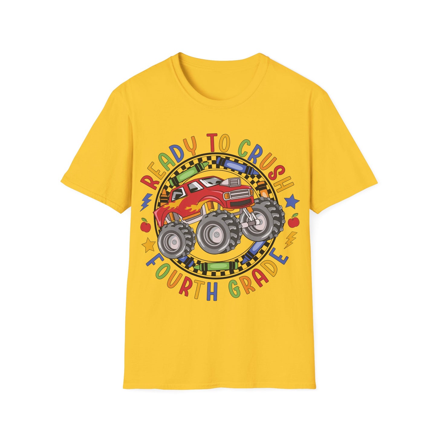 Ready to crush 4th Grade - Teachers Unisex T-Shirt
