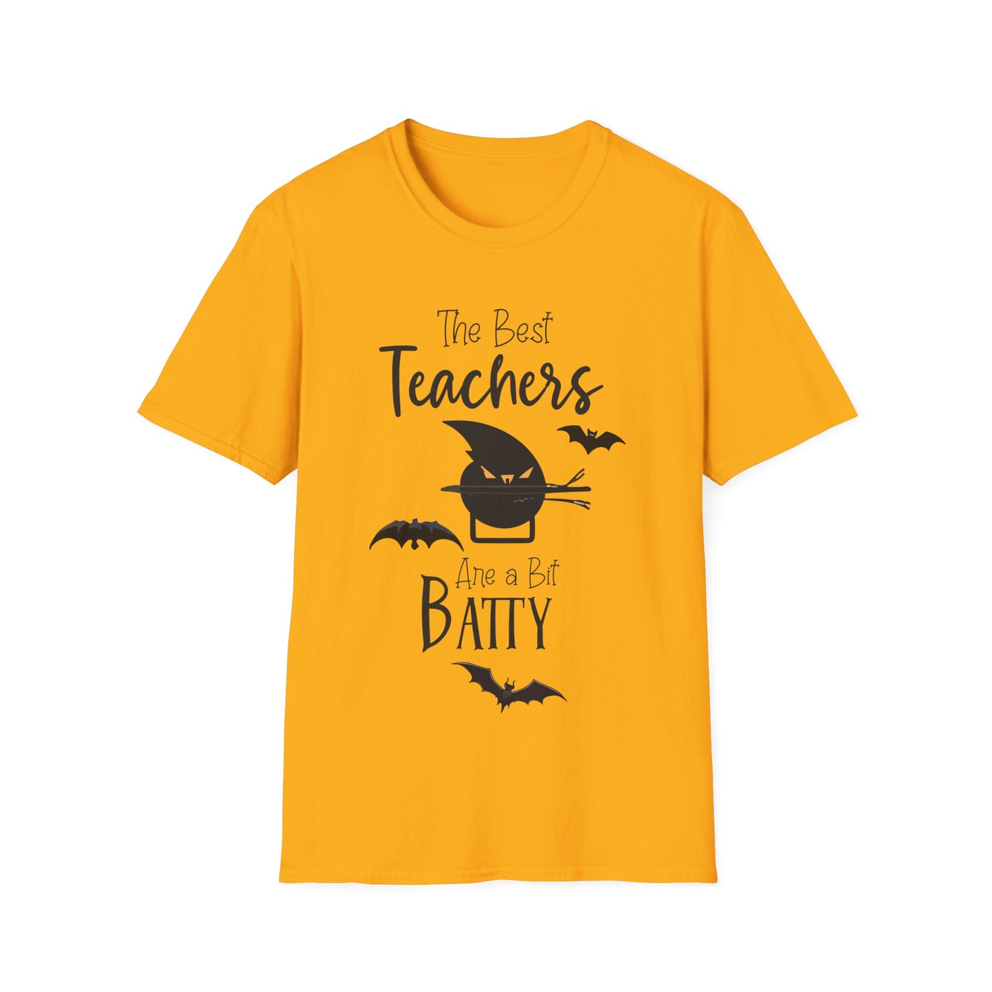 The Best Teachers Are a Bit Batty T-Shirt | Funny Halloween Teacher Tee